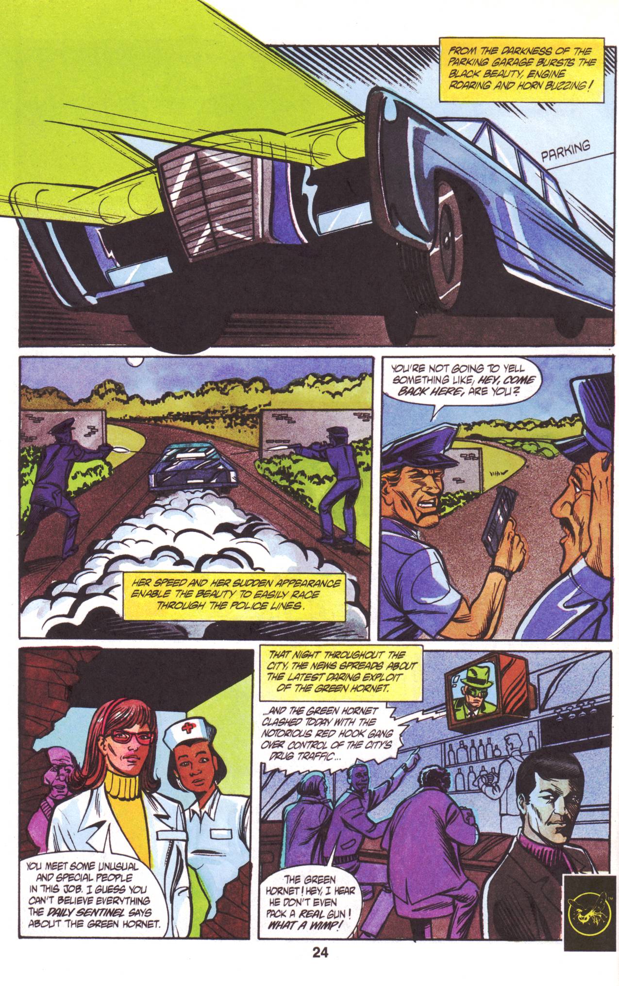 Read online Tales of the Green Hornet (1991) comic -  Issue #3 - 24