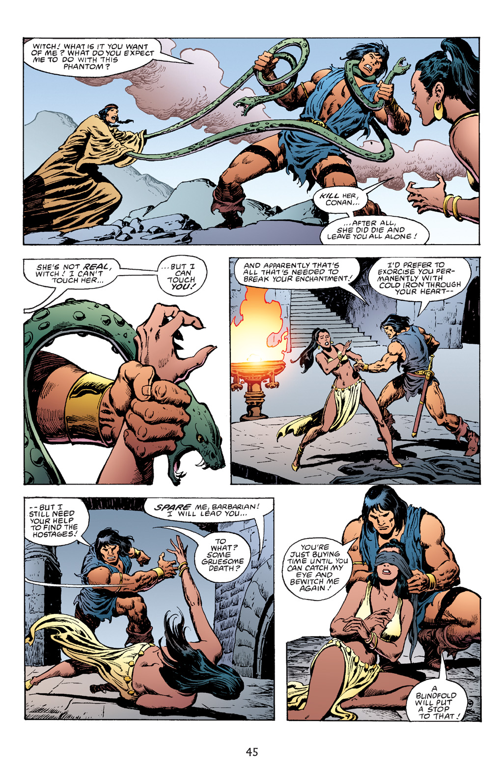 Read online The Chronicles of Conan comic -  Issue # TPB 15 (Part 1) - 45