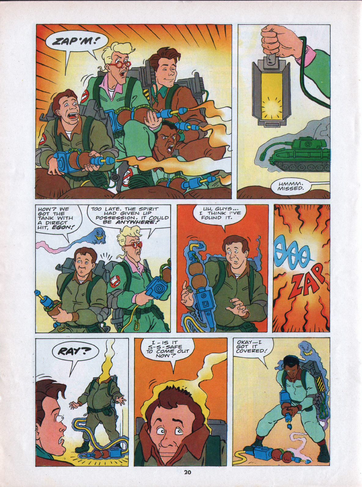 Read online The Real Ghostbusters comic -  Issue #38 - 20