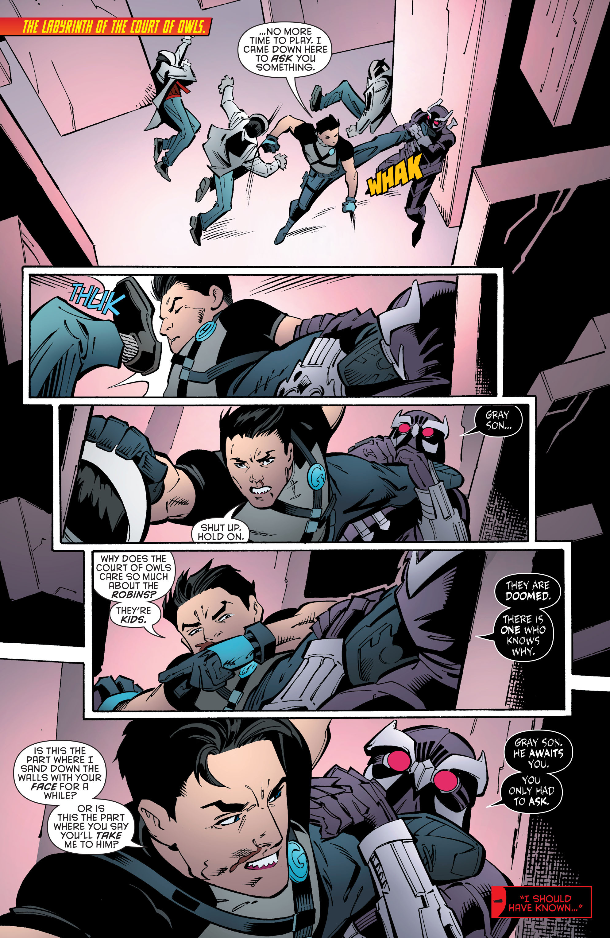 Read online Robin: Son of Batman comic -  Issue #7 - 10