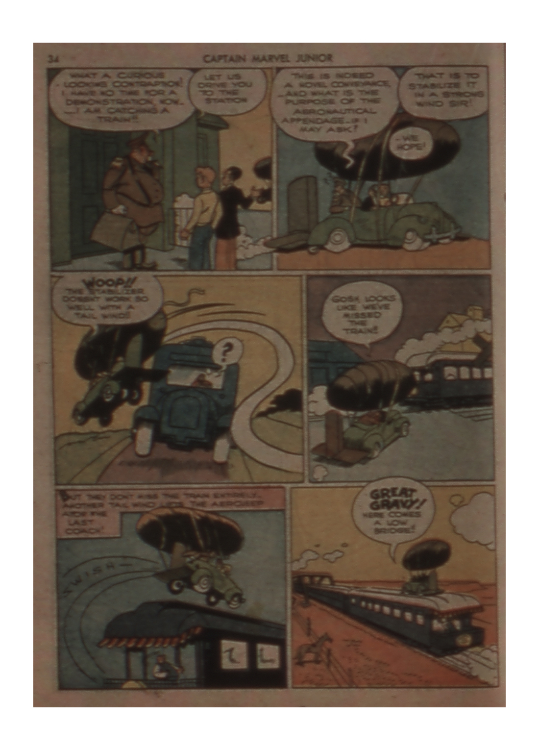 Read online Captain Marvel, Jr. comic -  Issue #2 - 34
