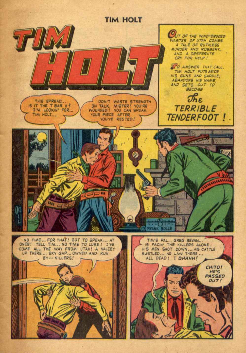 Read online Tim Holt comic -  Issue #9 - 3