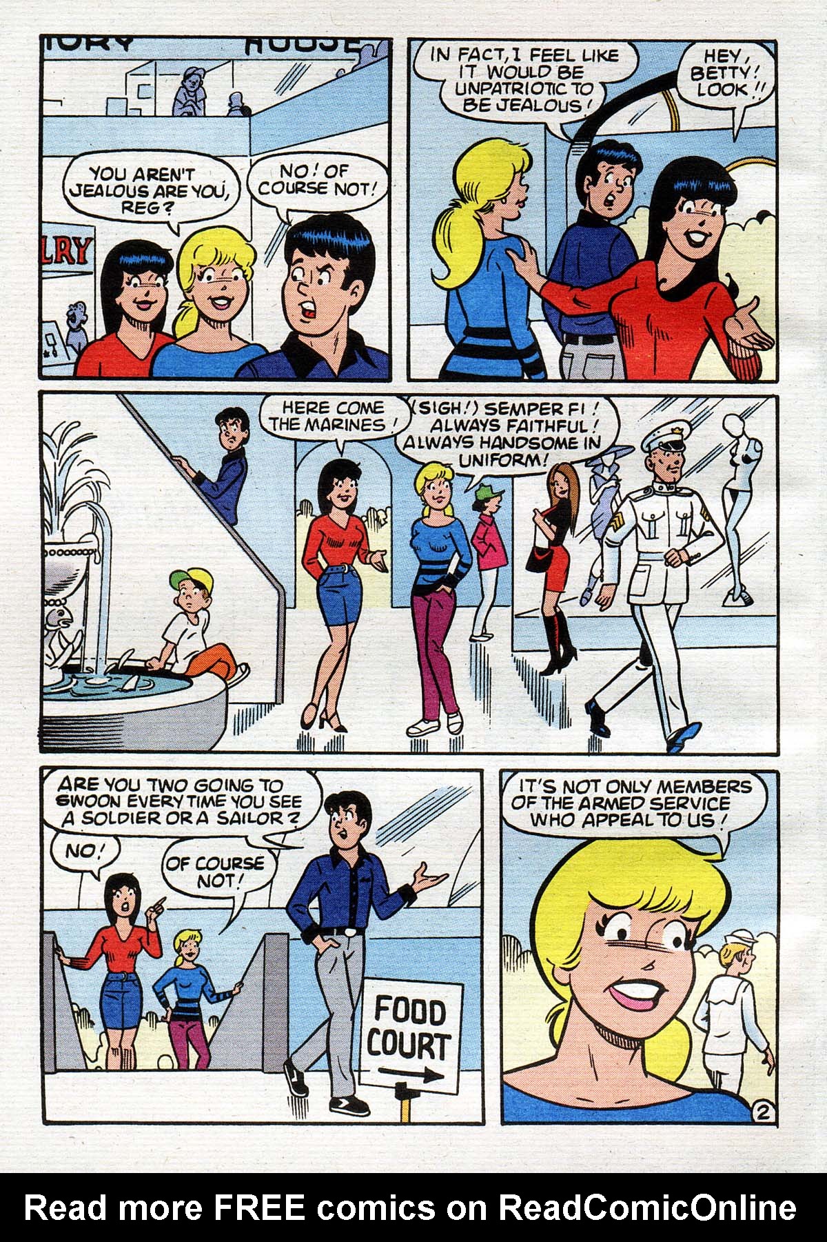 Read online Betty and Veronica Digest Magazine comic -  Issue #138 - 3