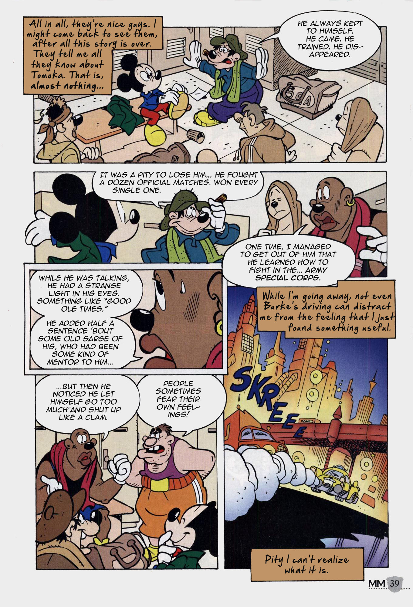 Read online Mickey Mouse Mystery Magazine comic -  Issue #1 - 39