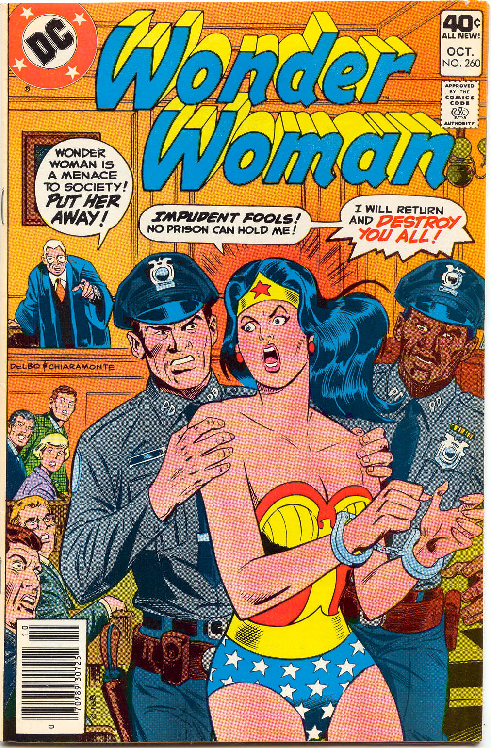Read online Wonder Woman (1942) comic -  Issue #260 - 1