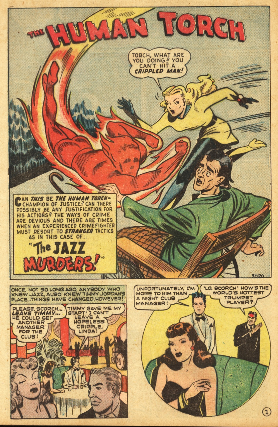 Read online The Human Torch (1940) comic -  Issue #32 - 26