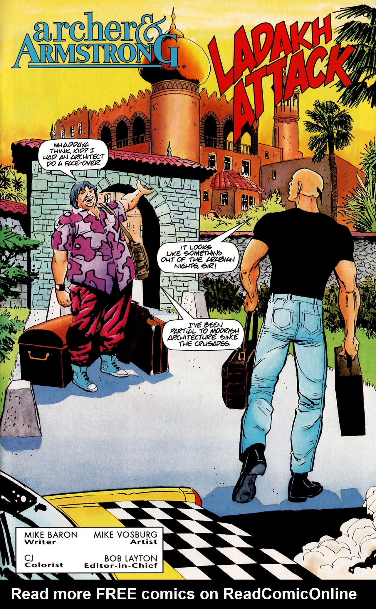 Read online Archer & Armstrong comic -  Issue #21 - 2