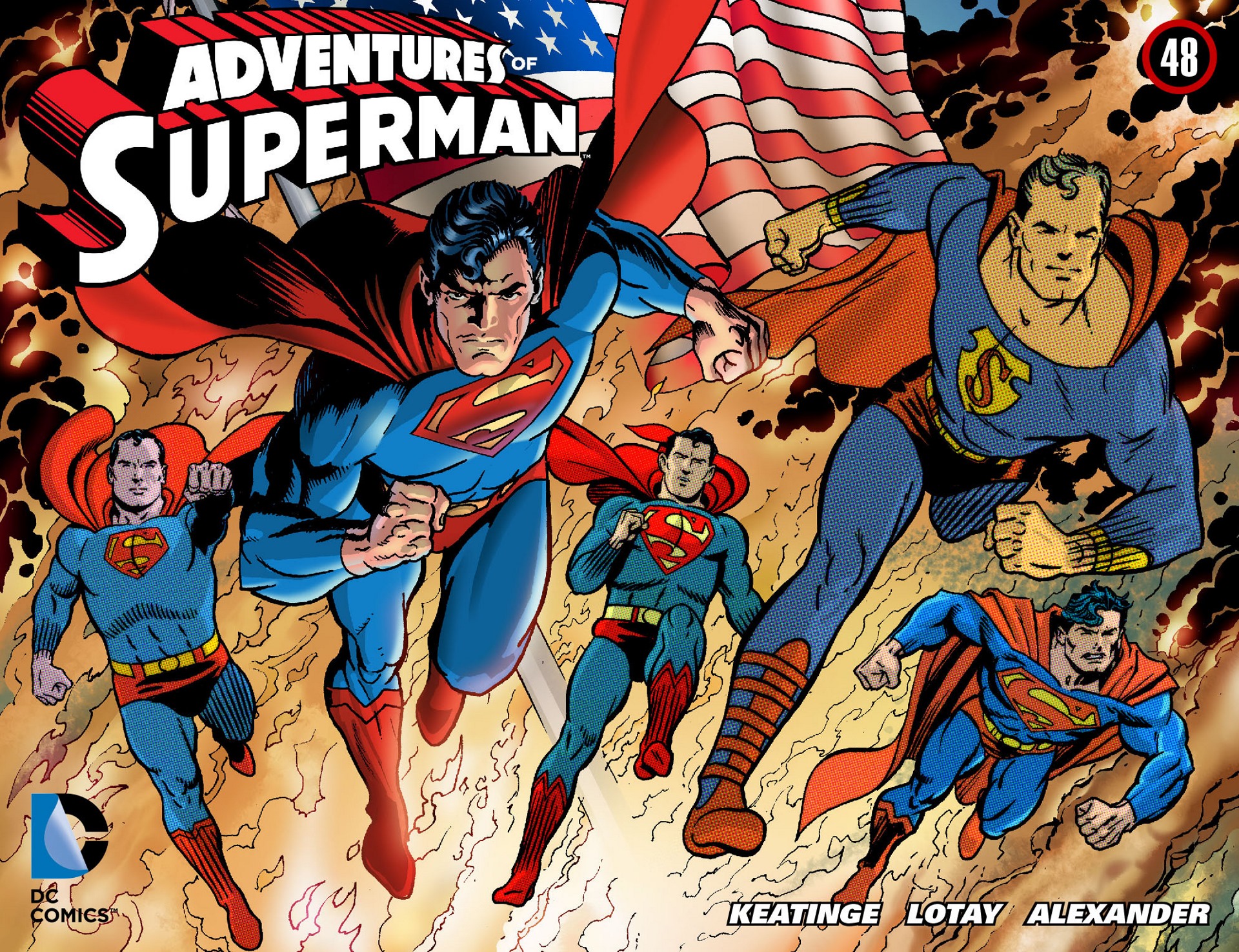 Read online Adventures of Superman [I] comic -  Issue #48 - 1