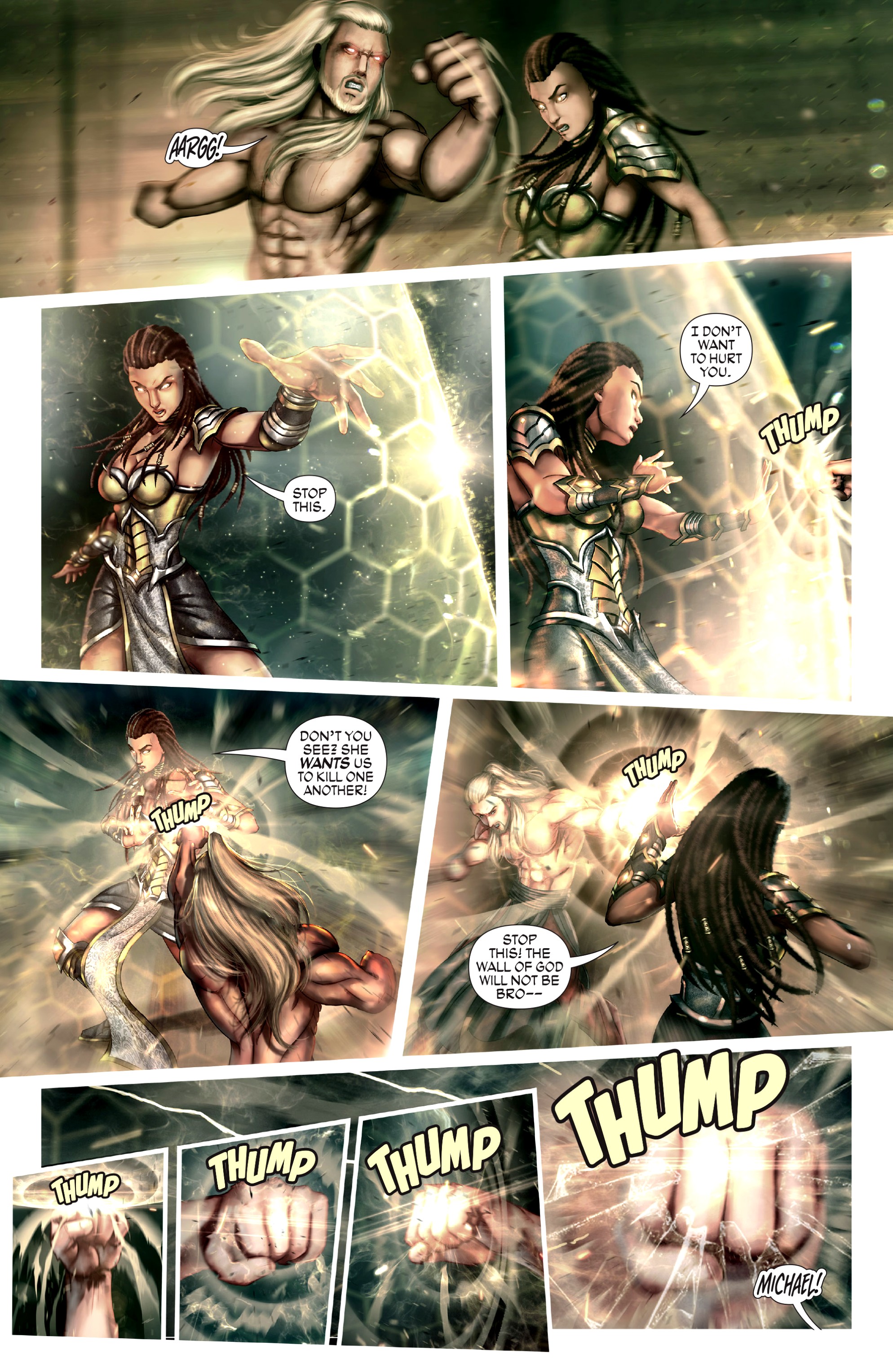 Read online Knights of the Golden Sun comic -  Issue #2 - 17