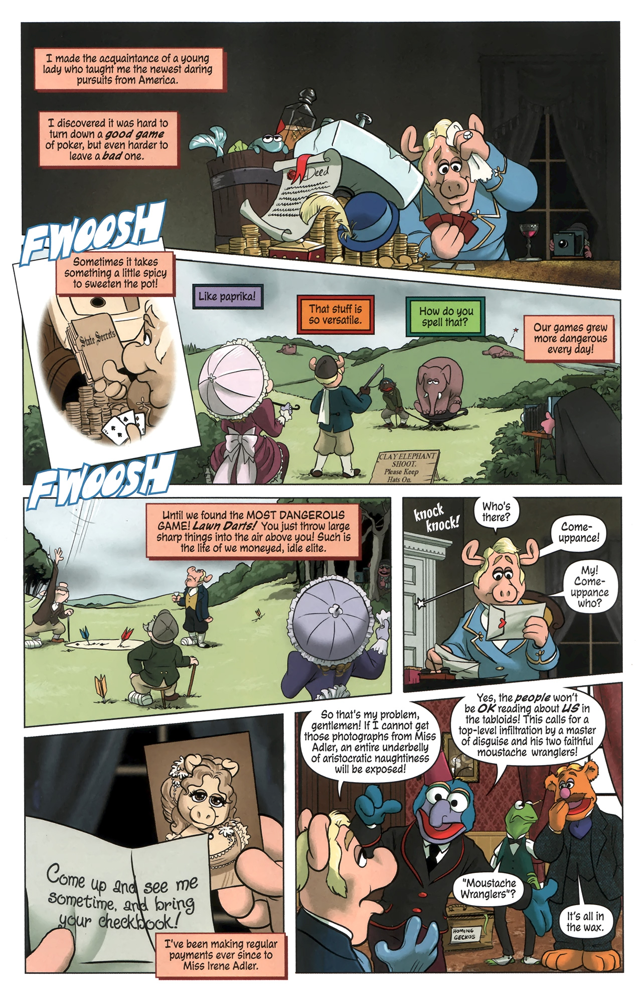 Read online Muppet Sherlock Holmes comic -  Issue #2 - 7