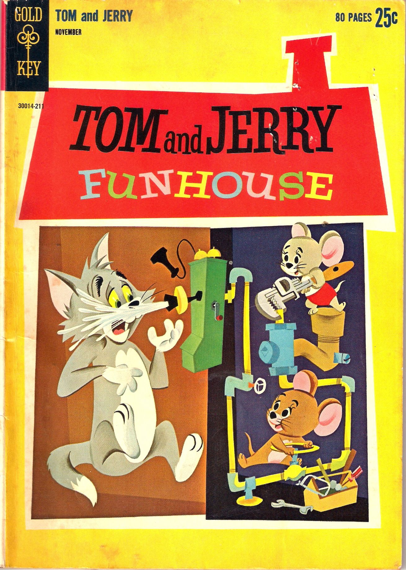 Read online Tom and Jerry comic -  Issue #214 - 1
