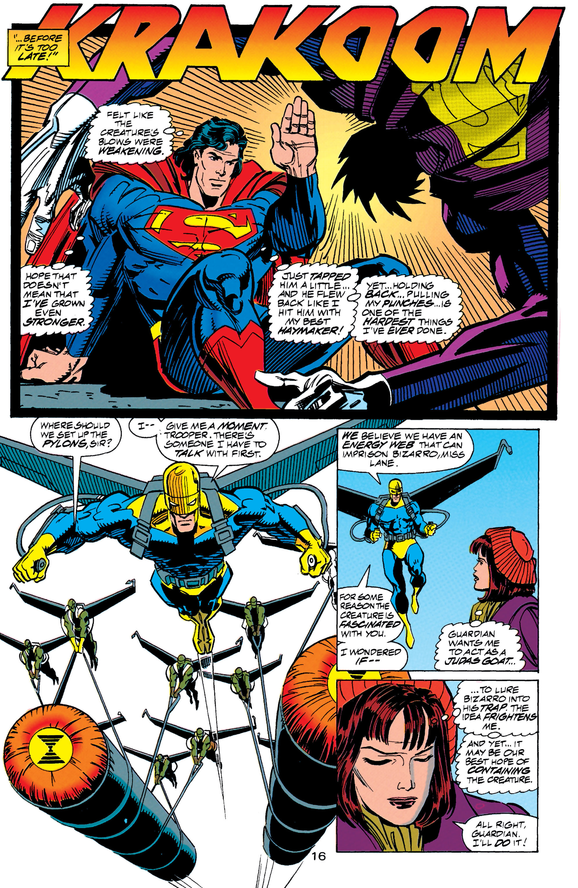 Read online Superman: The Man of Steel (1991) comic -  Issue #32 - 16