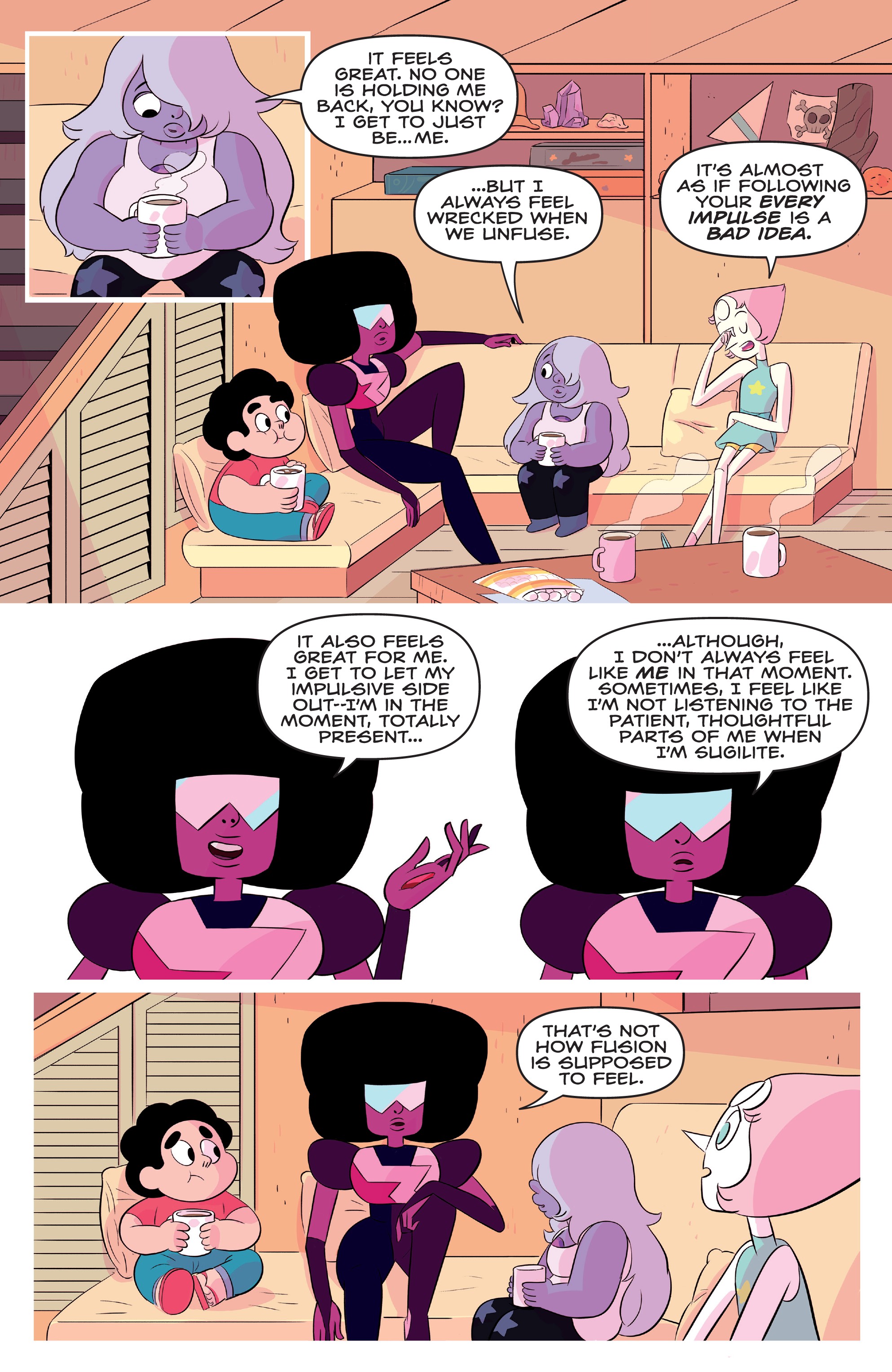Read online Steven Universe: Fusion Frenzy comic -  Issue # Full - 38