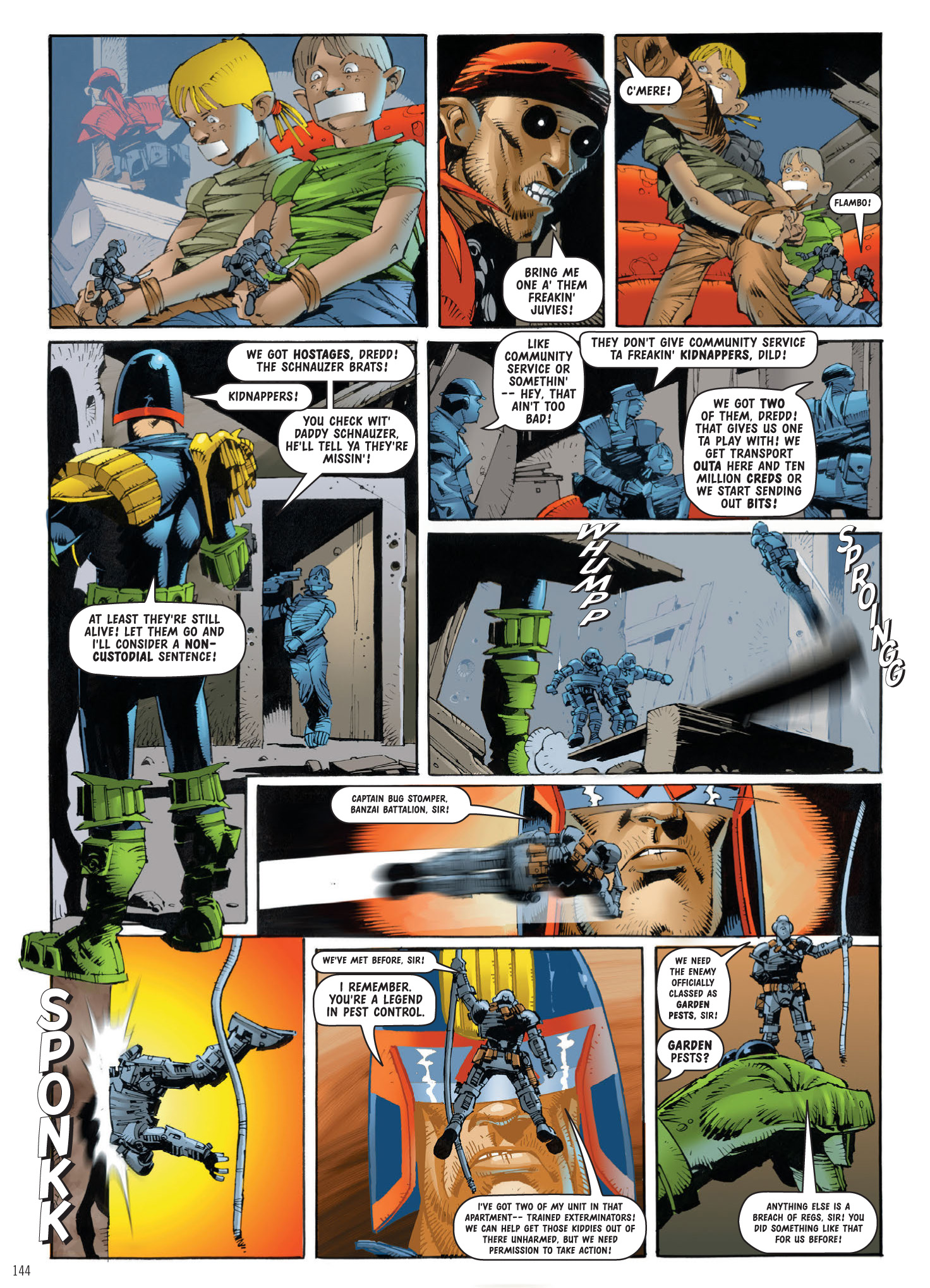 Read online Judge Dredd: The Complete Case Files comic -  Issue # TPB 31 - 145