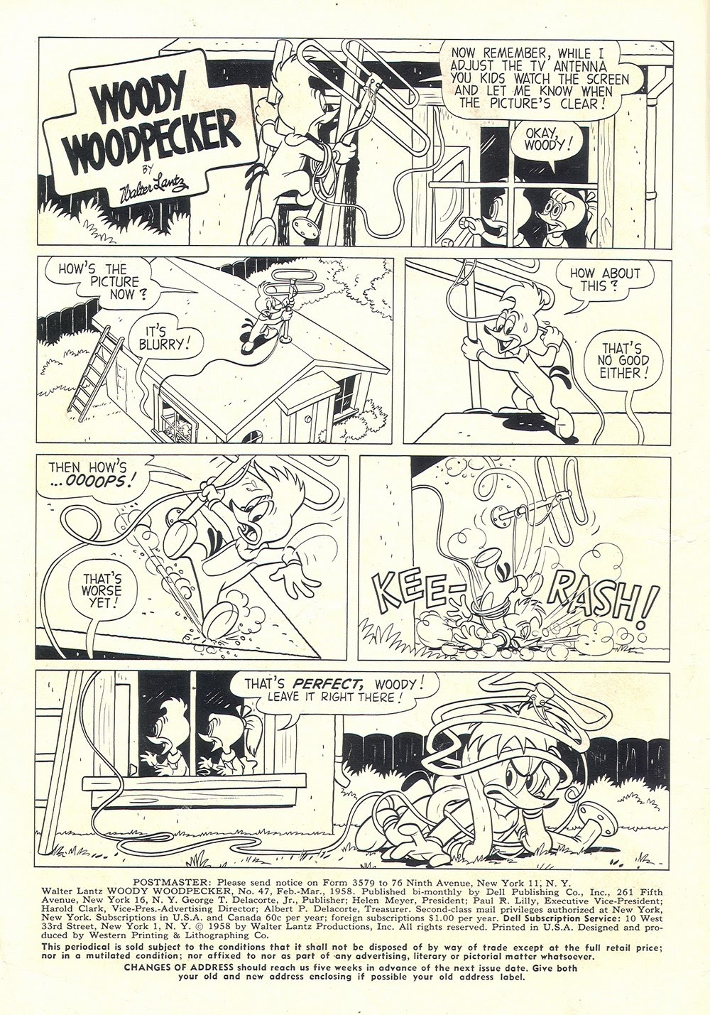 Read online Walter Lantz Woody Woodpecker (1952) comic -  Issue #47 - 2