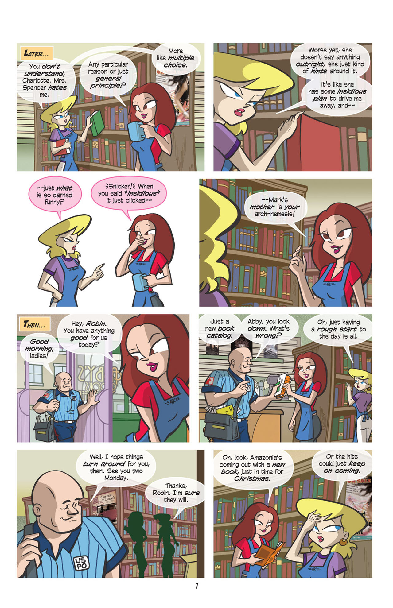 Read online Love and Capes comic -  Issue #5 - 8