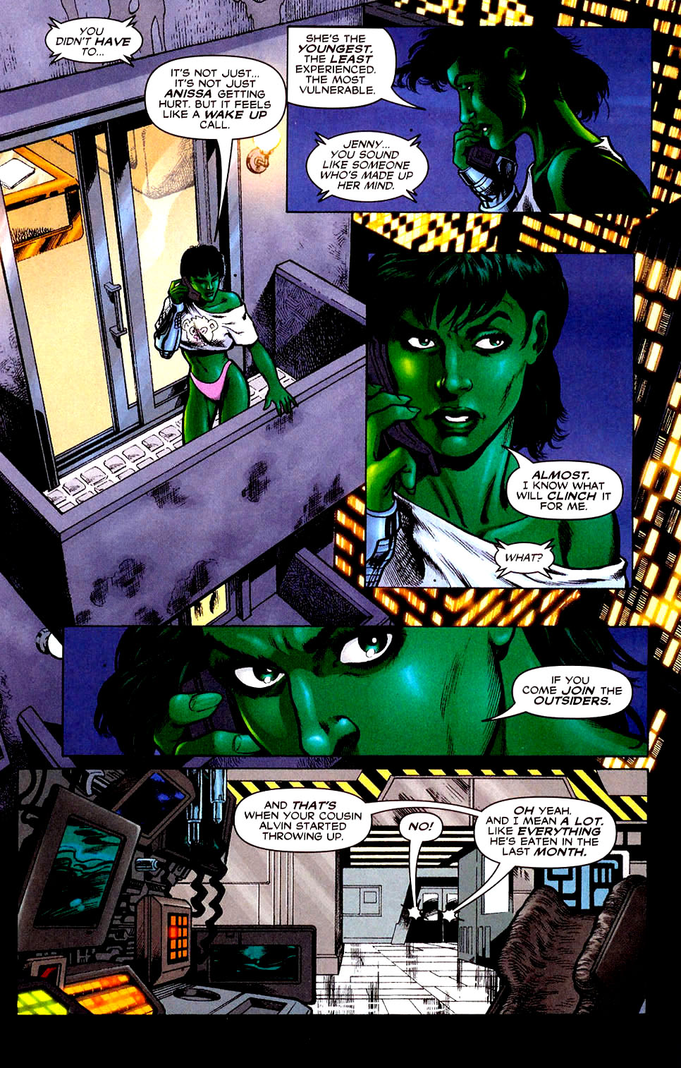 Read online Outsiders (2003) comic -  Issue #16 - 3