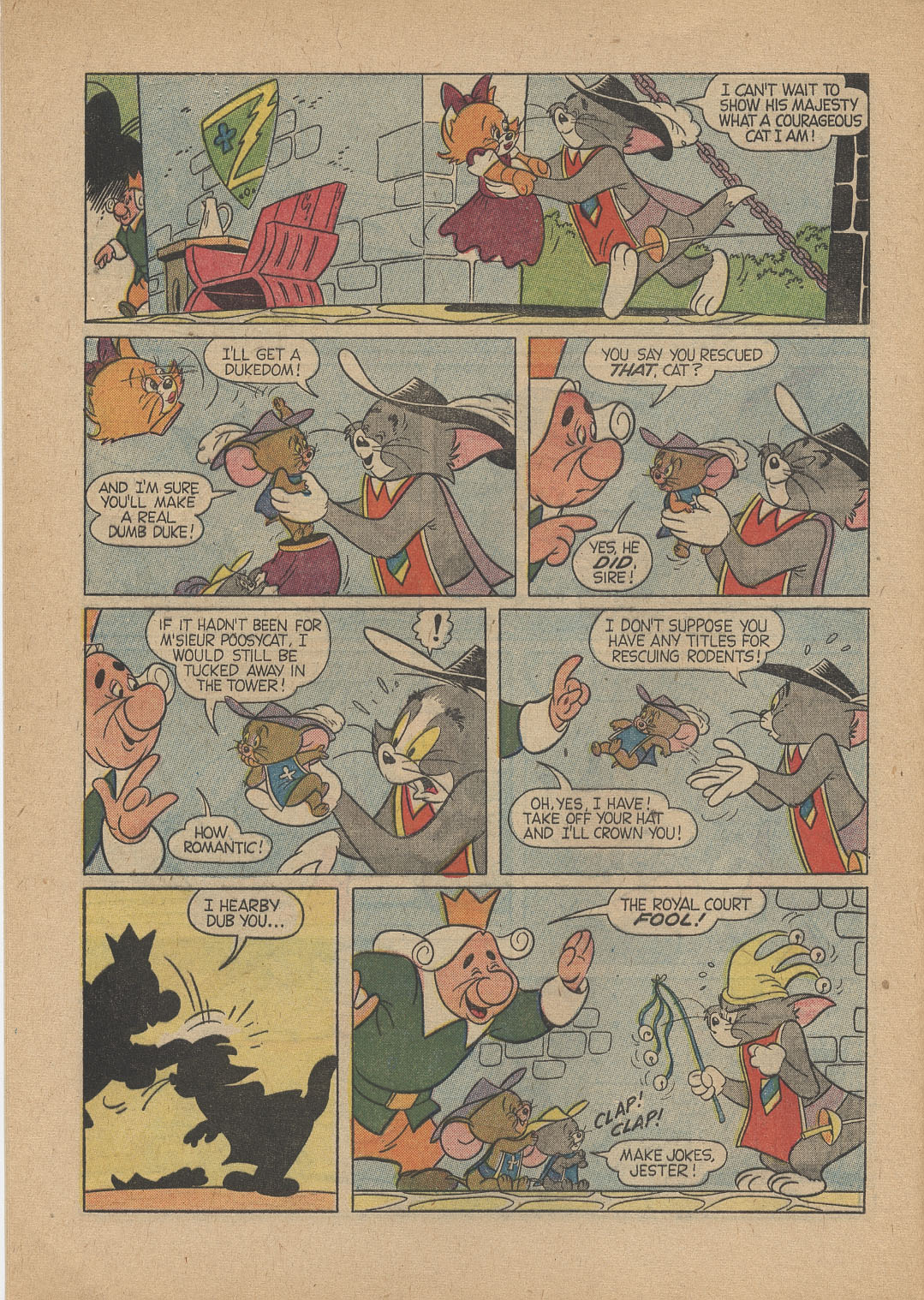 Read online M.G.M's The Mouse Musketeers comic -  Issue #13 - 8