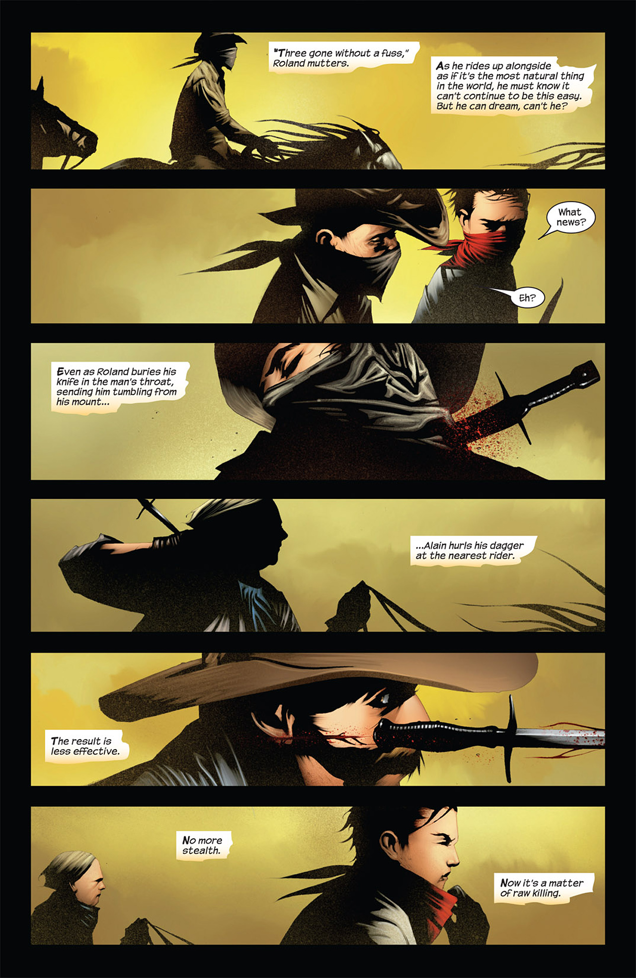 Read online Dark Tower: The Gunslinger Born comic -  Issue #7 - 12