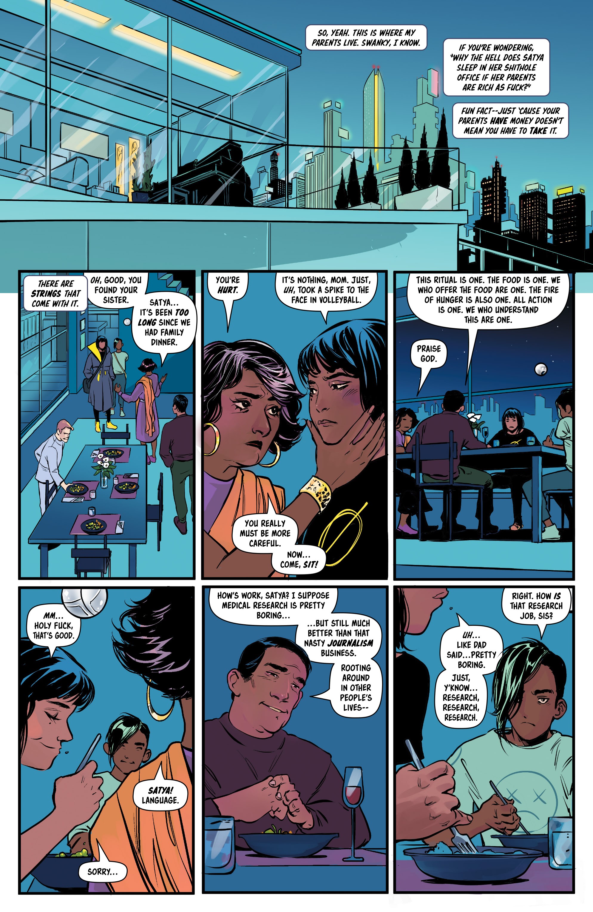 Read online Bylines in Blood comic -  Issue #1 - 20