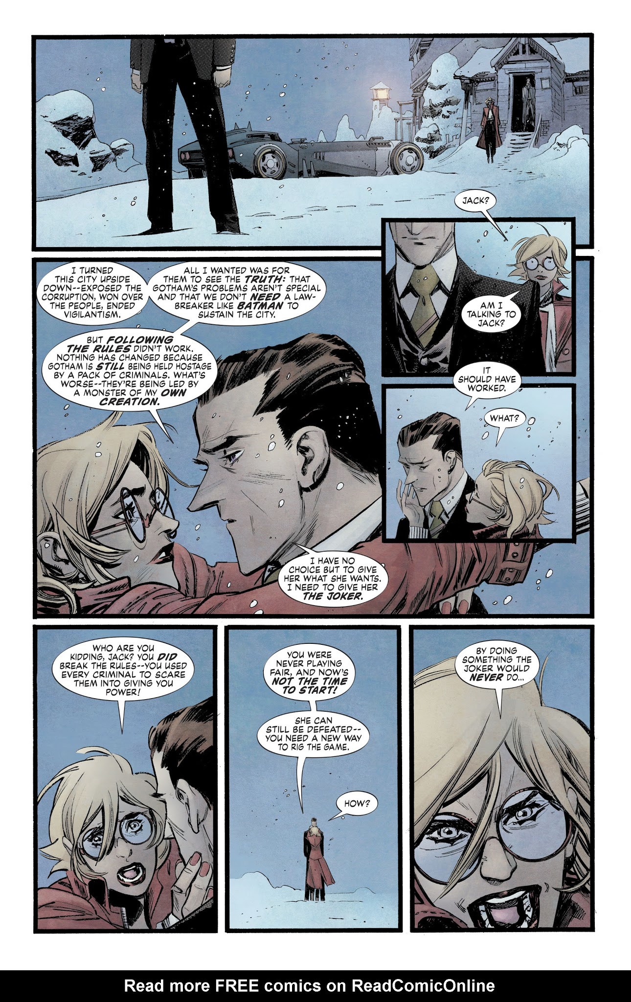 Read online Batman: White Knight comic -  Issue #7 - 8