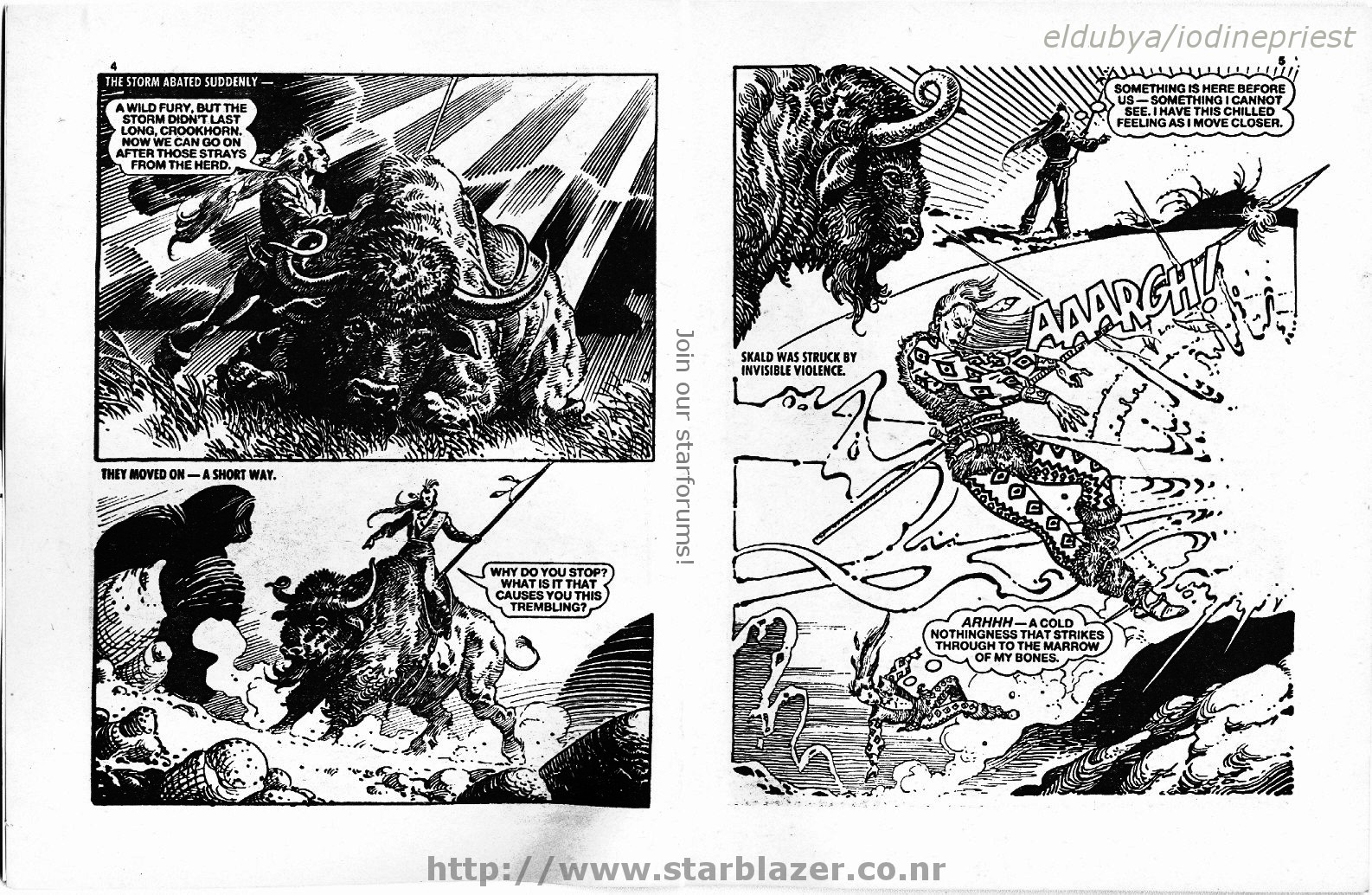 Read online Starblazer comic -  Issue #274 - 4