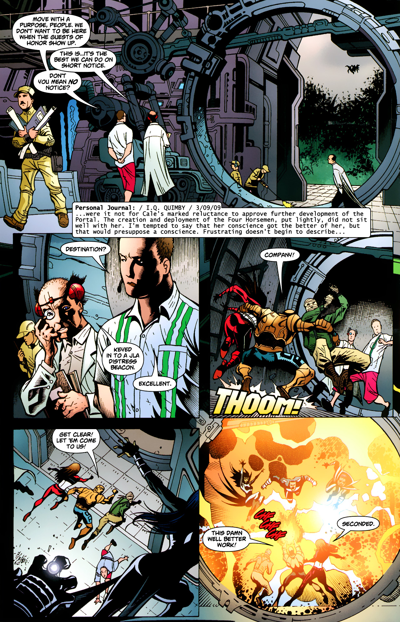 Read online Doom Patrol (2009) comic -  Issue #5 - 21