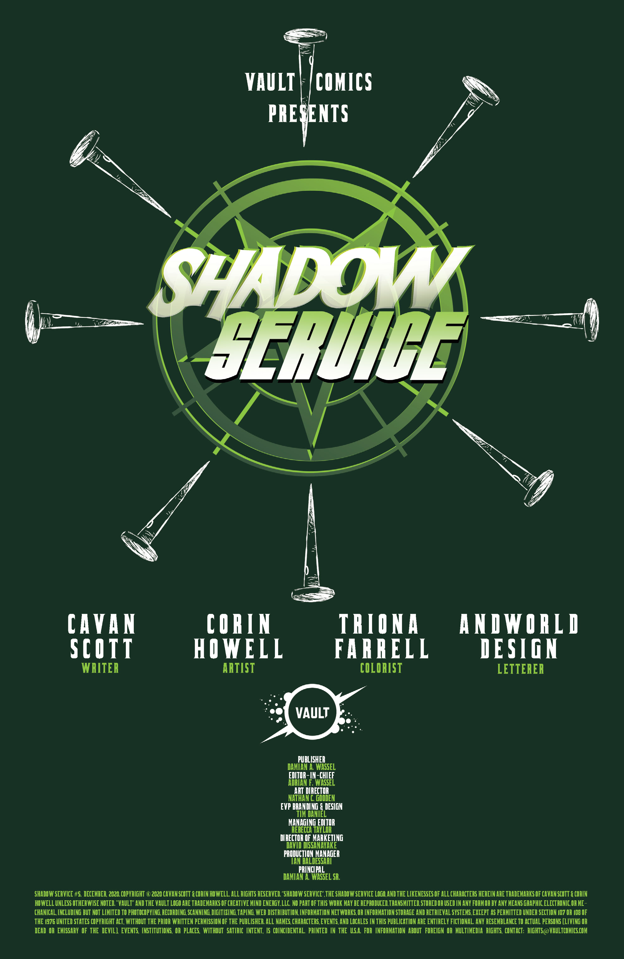 Read online Shadow Service comic -  Issue #5 - 3