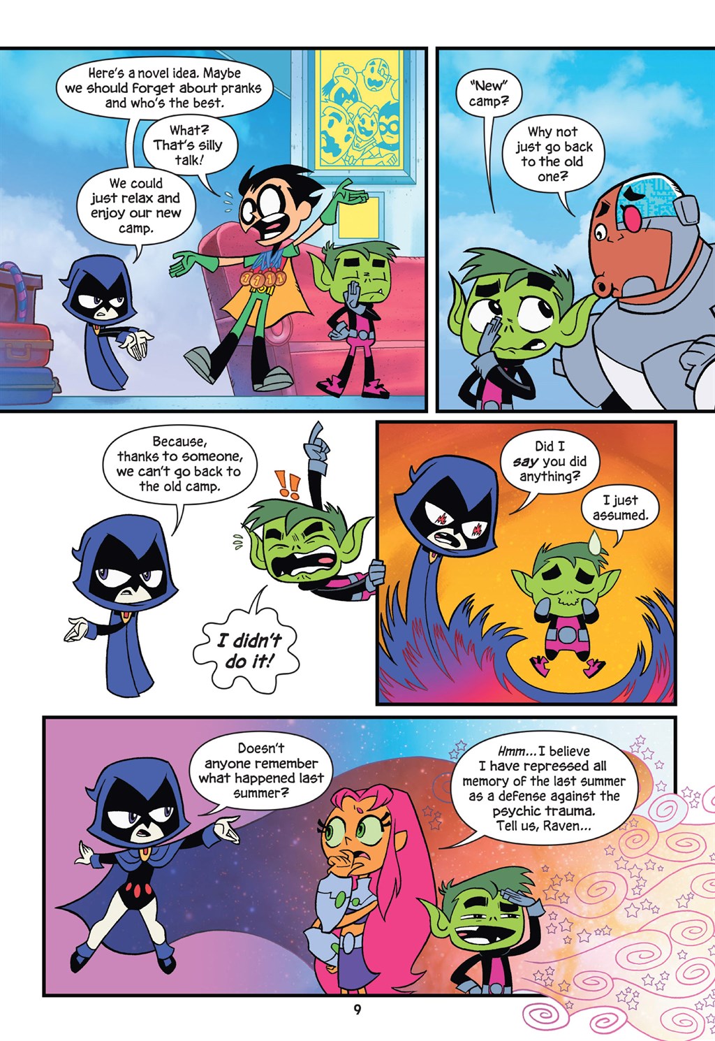 Read online Teen Titans Go! To Camp comic -  Issue # _TPB - 8