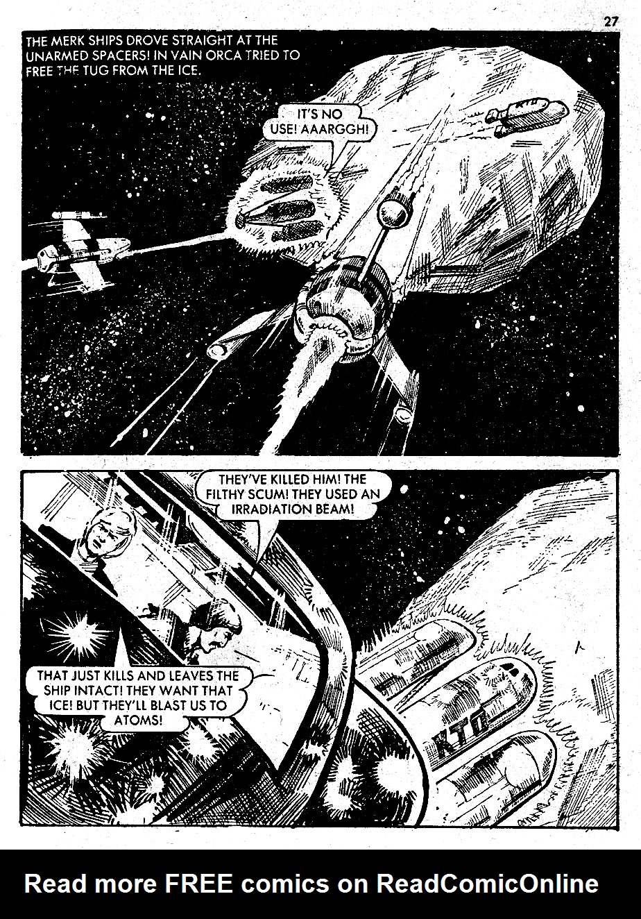 Read online Starblazer comic -  Issue #8 - 27
