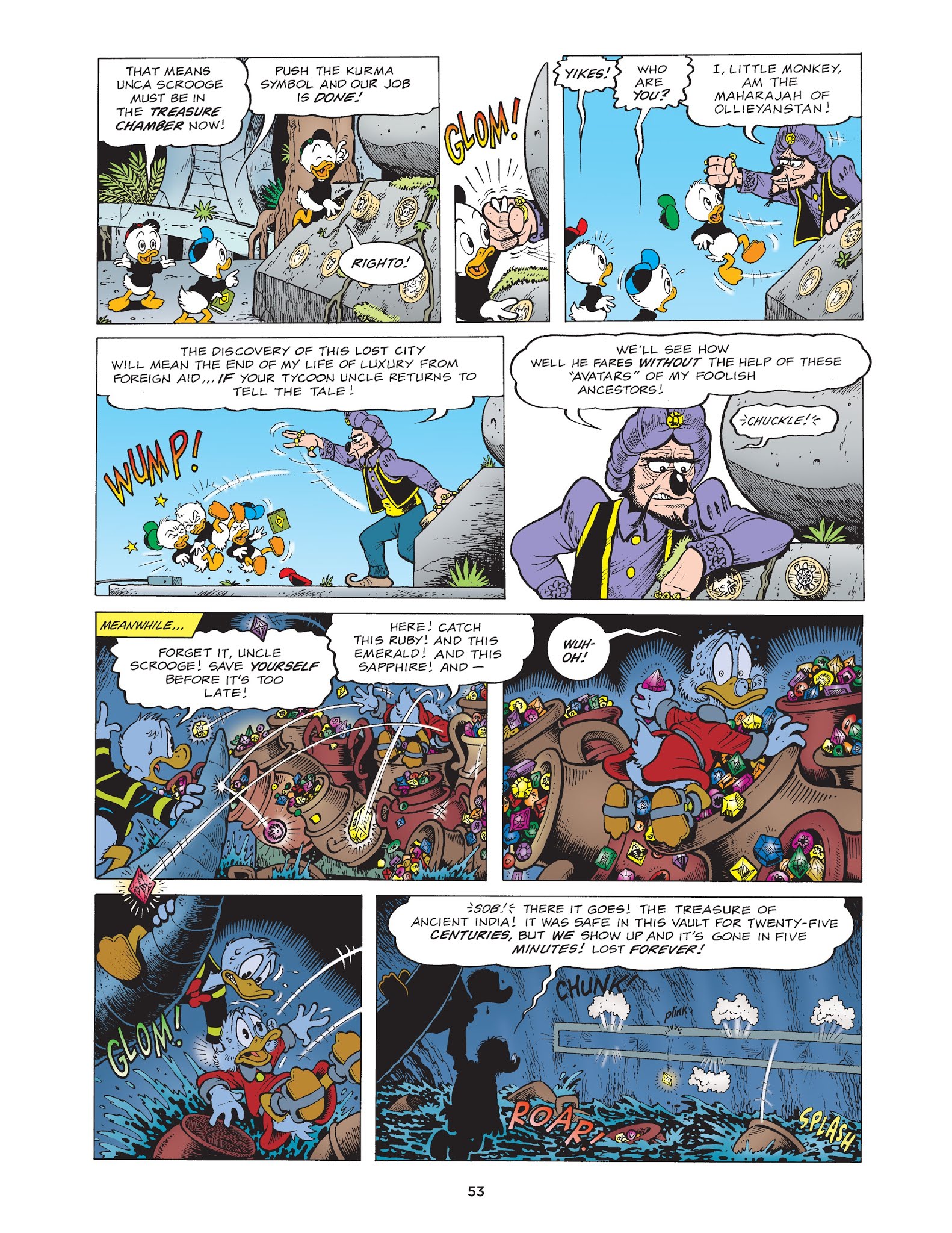 Read online Walt Disney Uncle Scrooge and Donald Duck: The Don Rosa Library comic -  Issue # TPB 7 (Part 1) - 54