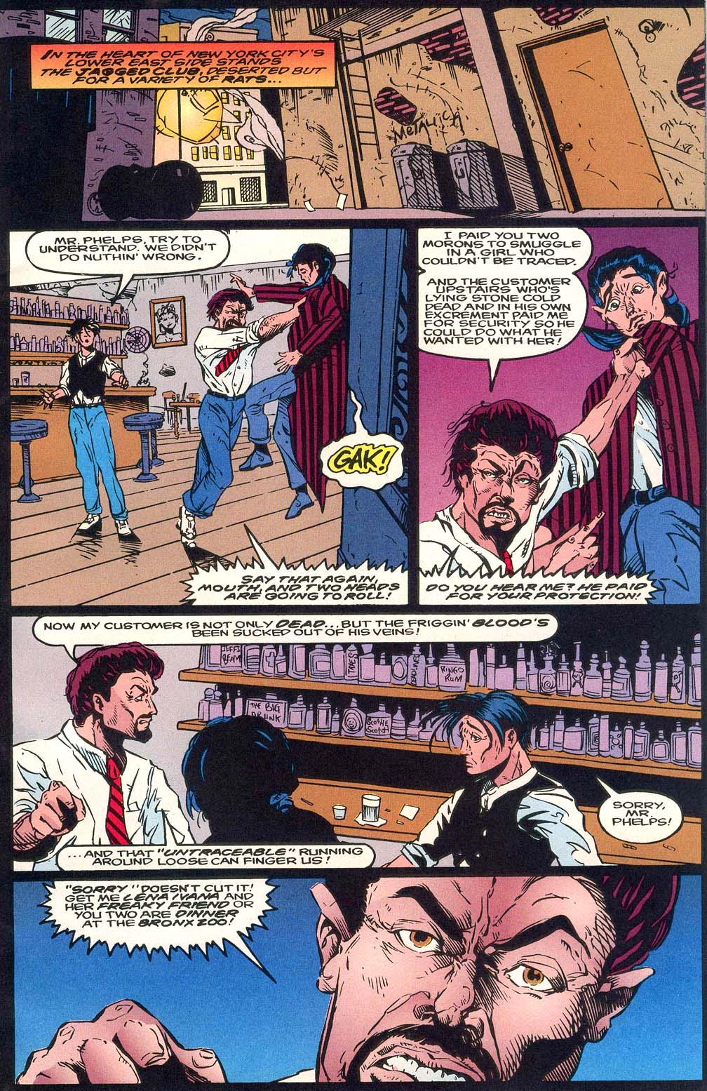 Read online Morbius: The Living Vampire (1992) comic -  Issue #26 - 7