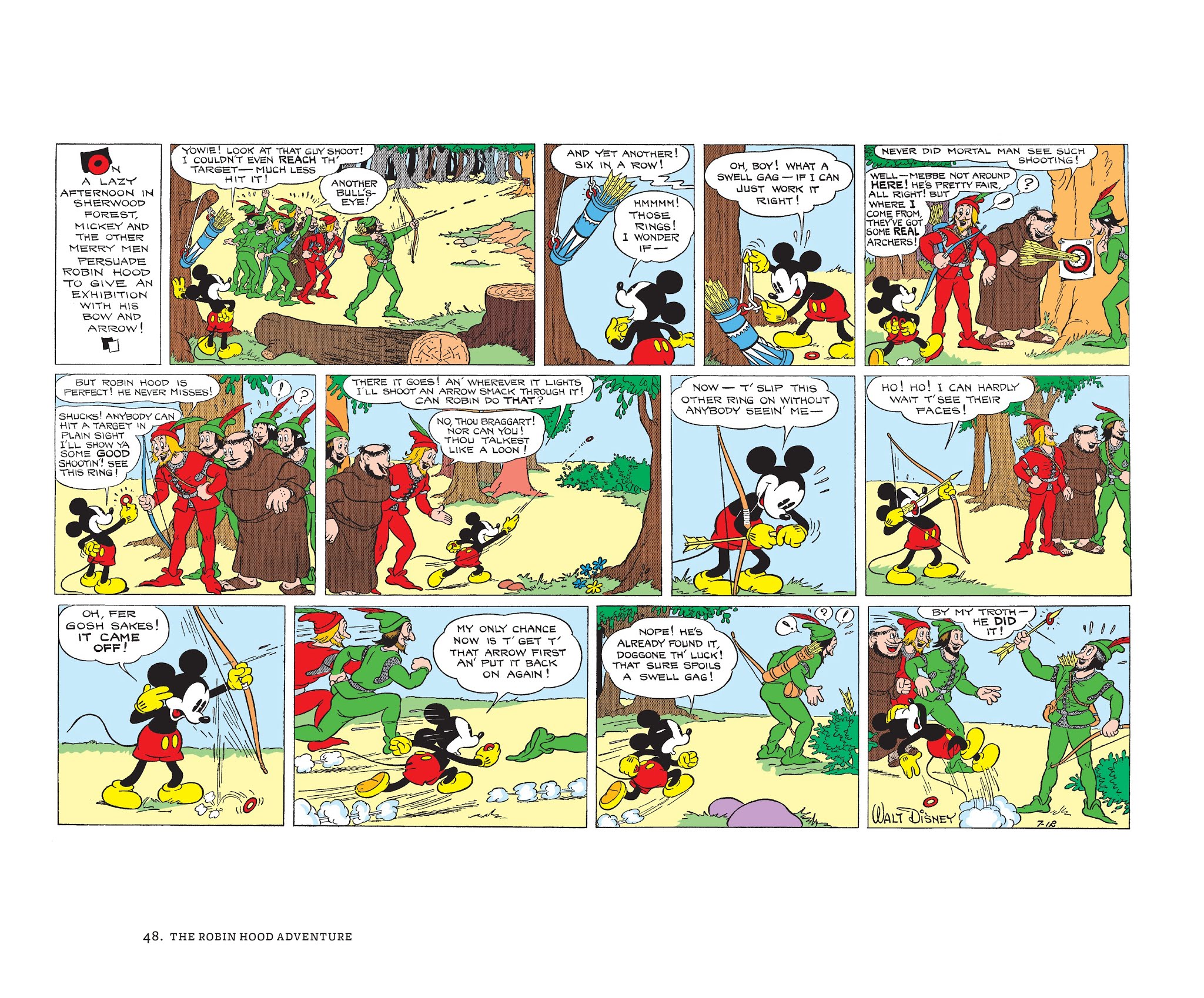Read online Walt Disney's Mickey Mouse Color Sundays comic -  Issue # TPB 2 (Part 1) - 48