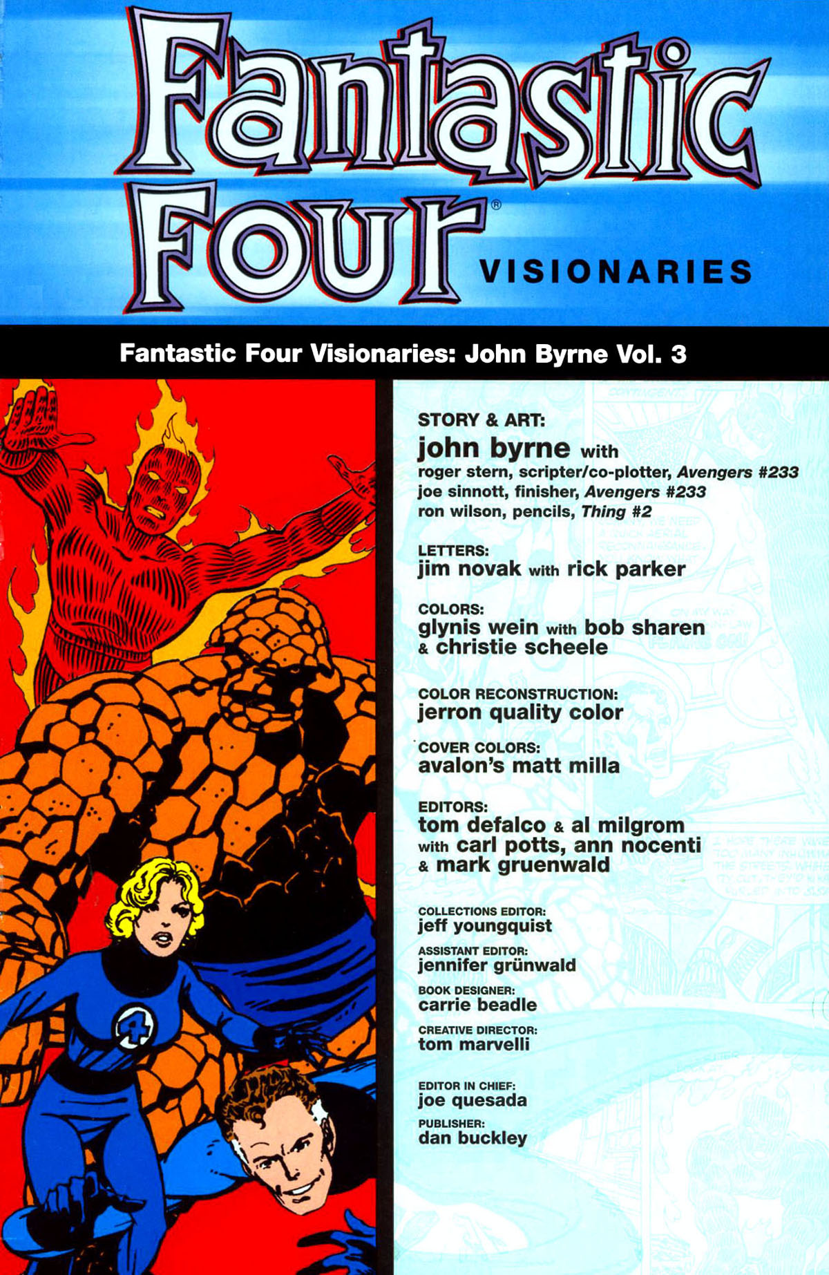 Read online Fantastic Four Visionaries: John Byrne comic -  Issue # TPB 3 - 2