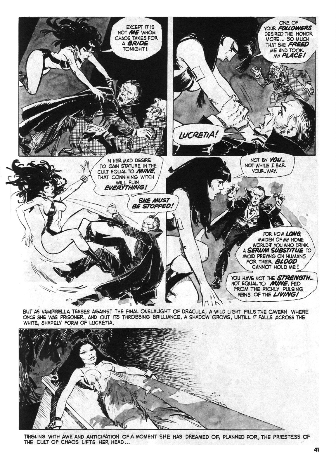 Read online Vampirella (1969) comic -  Issue #55 - 41
