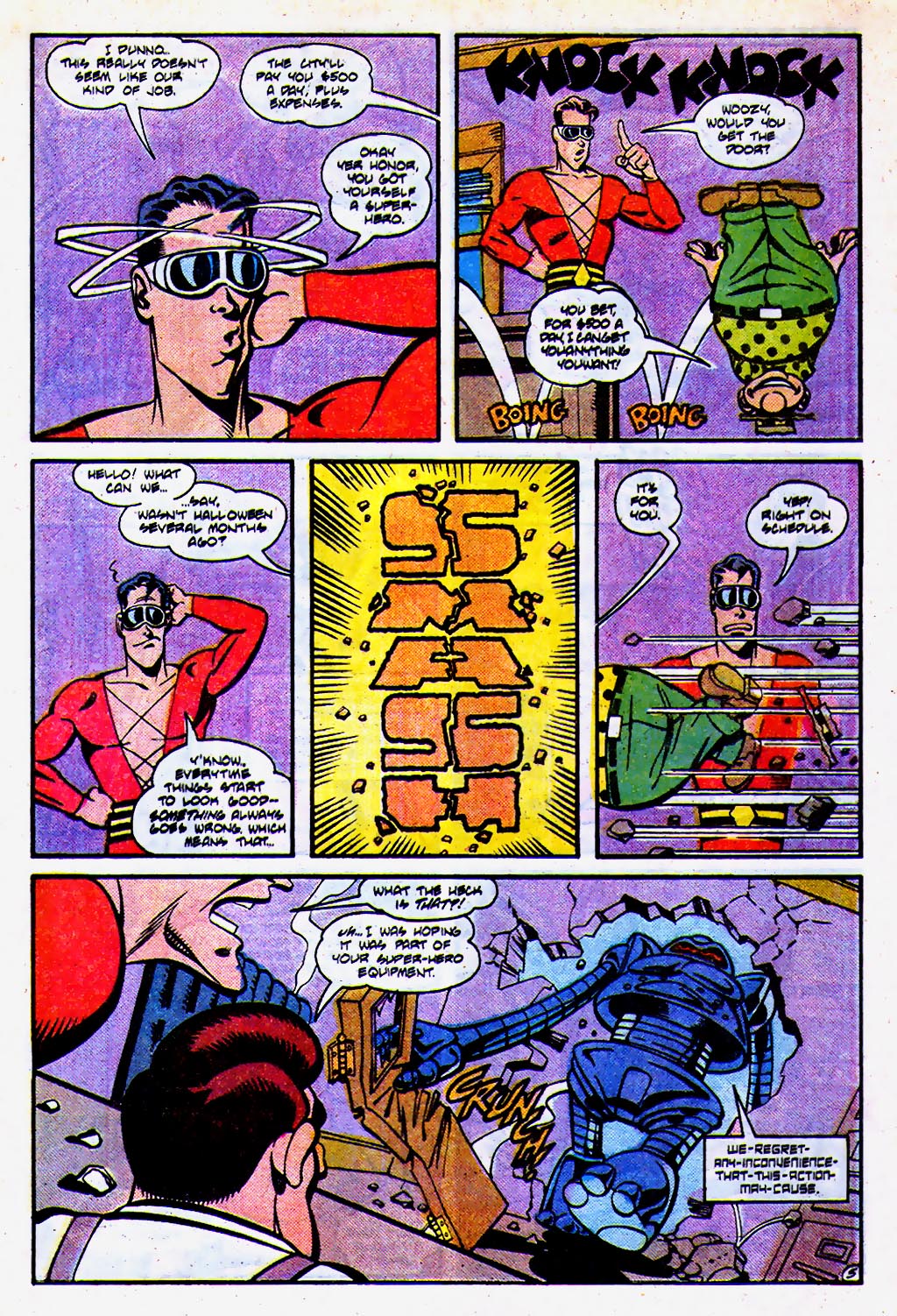 Read online Plastic Man (1988) comic -  Issue #4 - 6