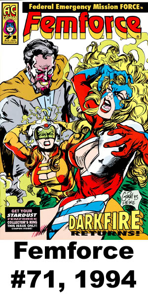 Read online Femforce comic -  Issue #71 - 1