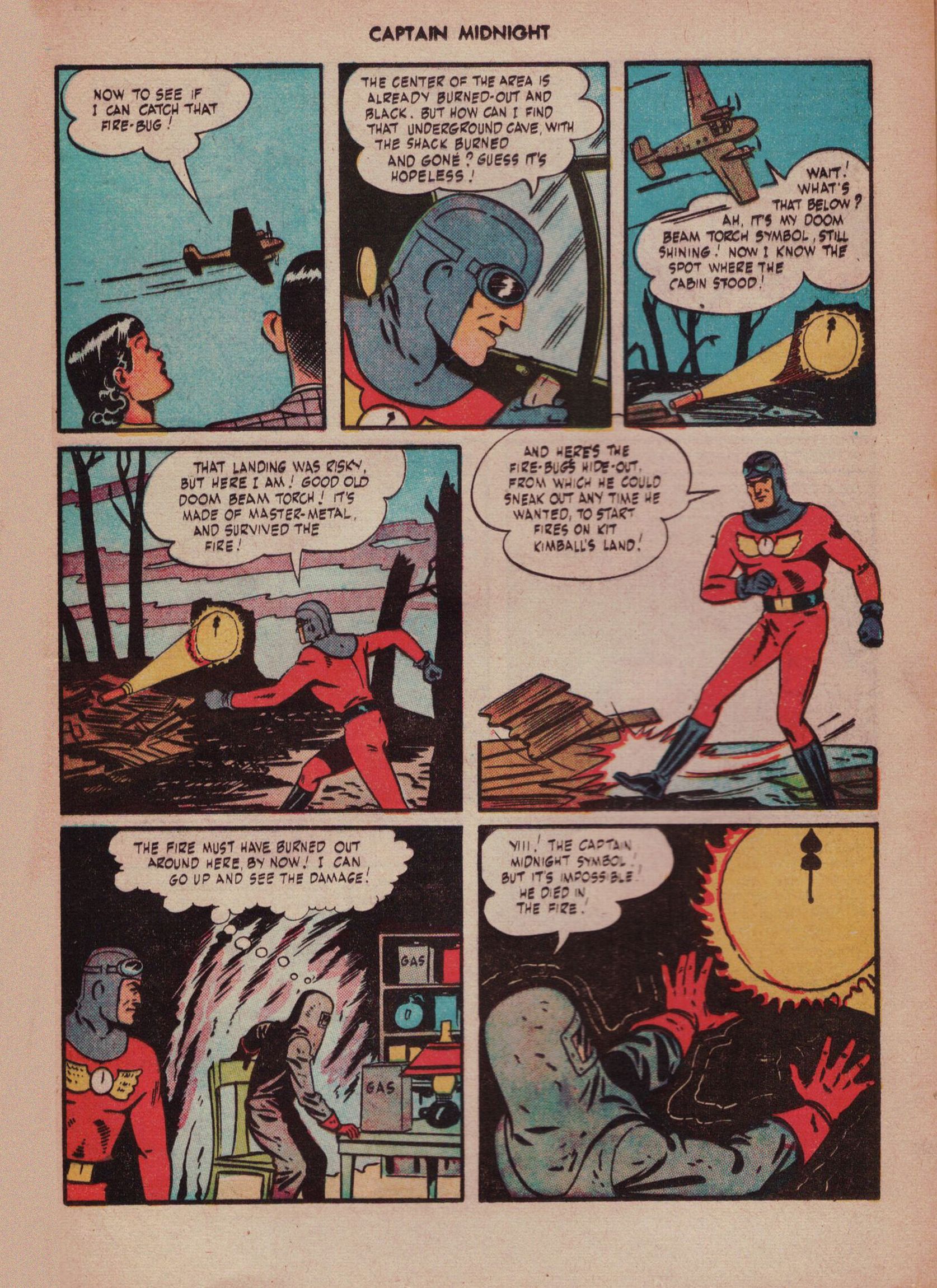 Read online Captain Midnight (1942) comic -  Issue #48 - 13