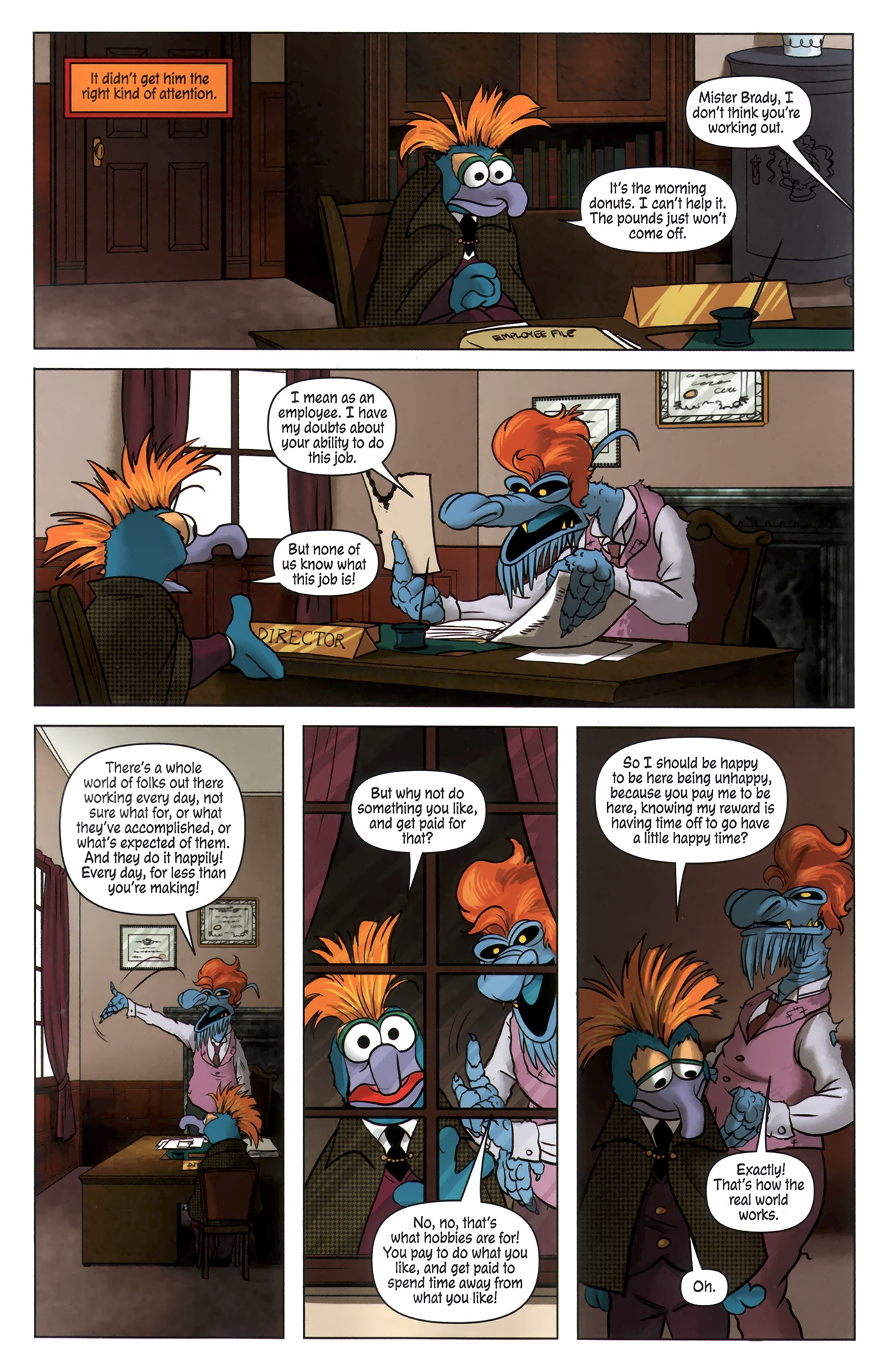 Read online Muppet Sherlock Holmes comic -  Issue #3 - 16