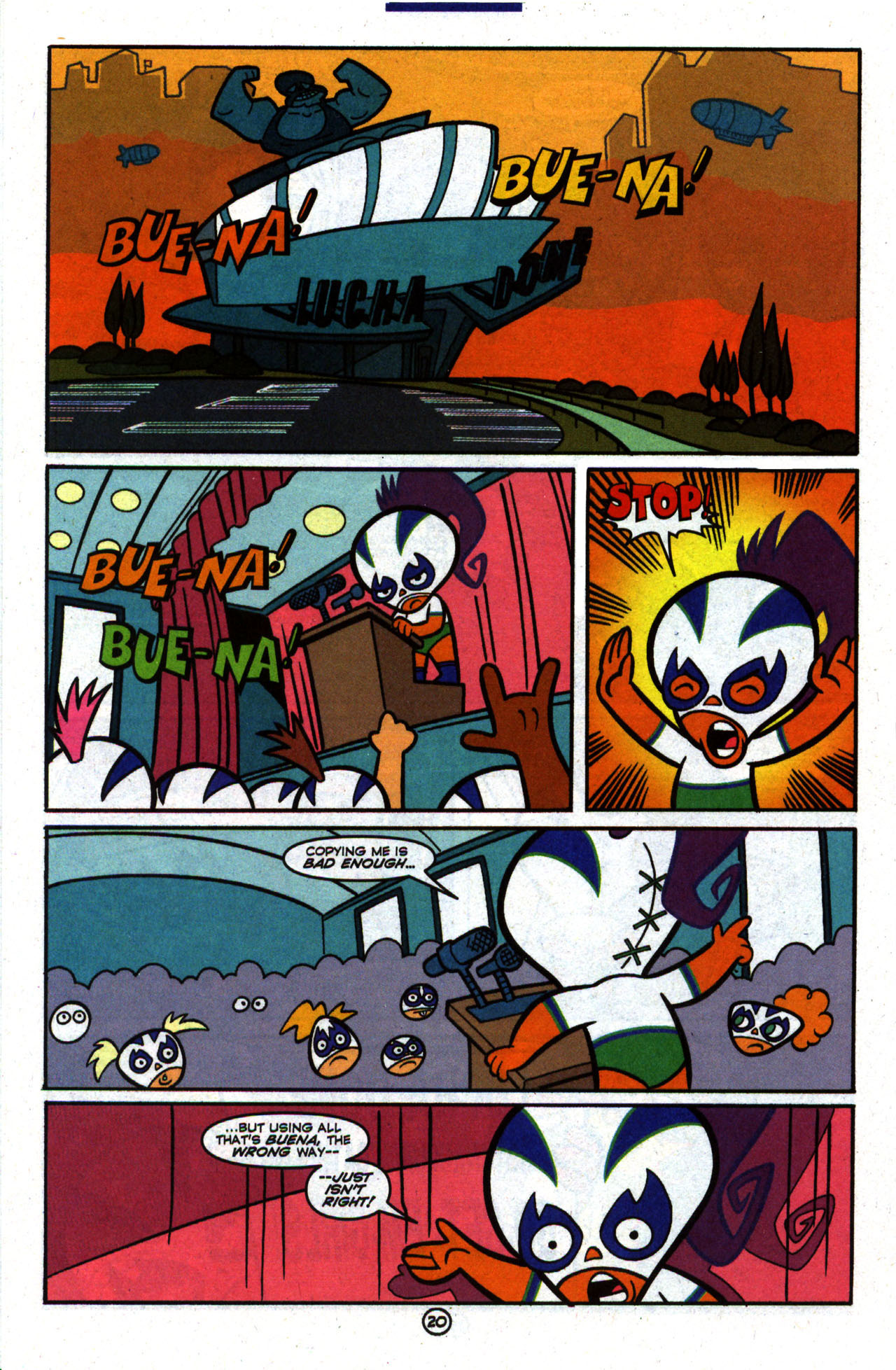 Read online Mucha Lucha comic -  Issue #2 - 21