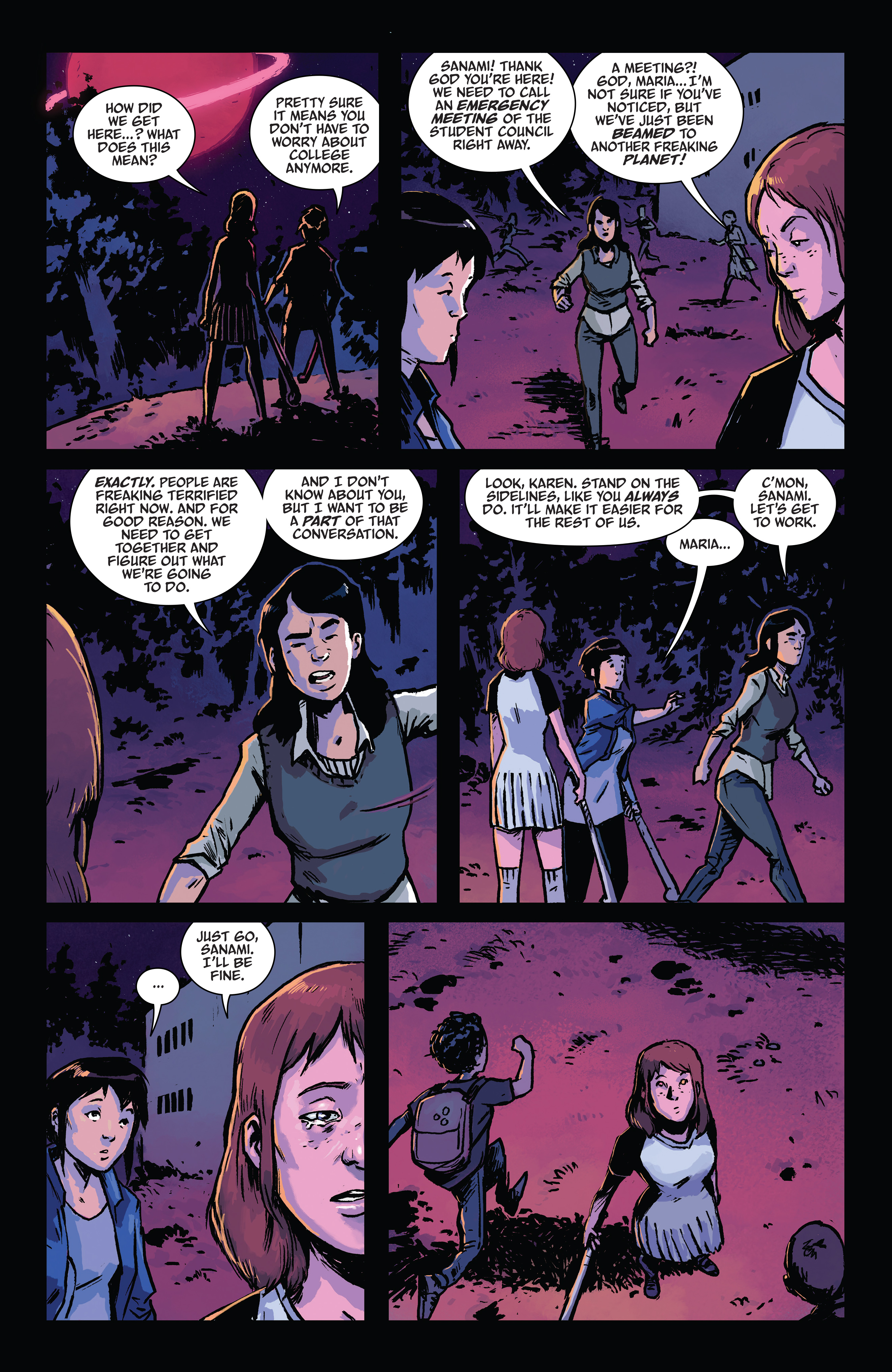 Read online The Woods comic -  Issue # _Yearbook Edition 1 (Part 1) - 18