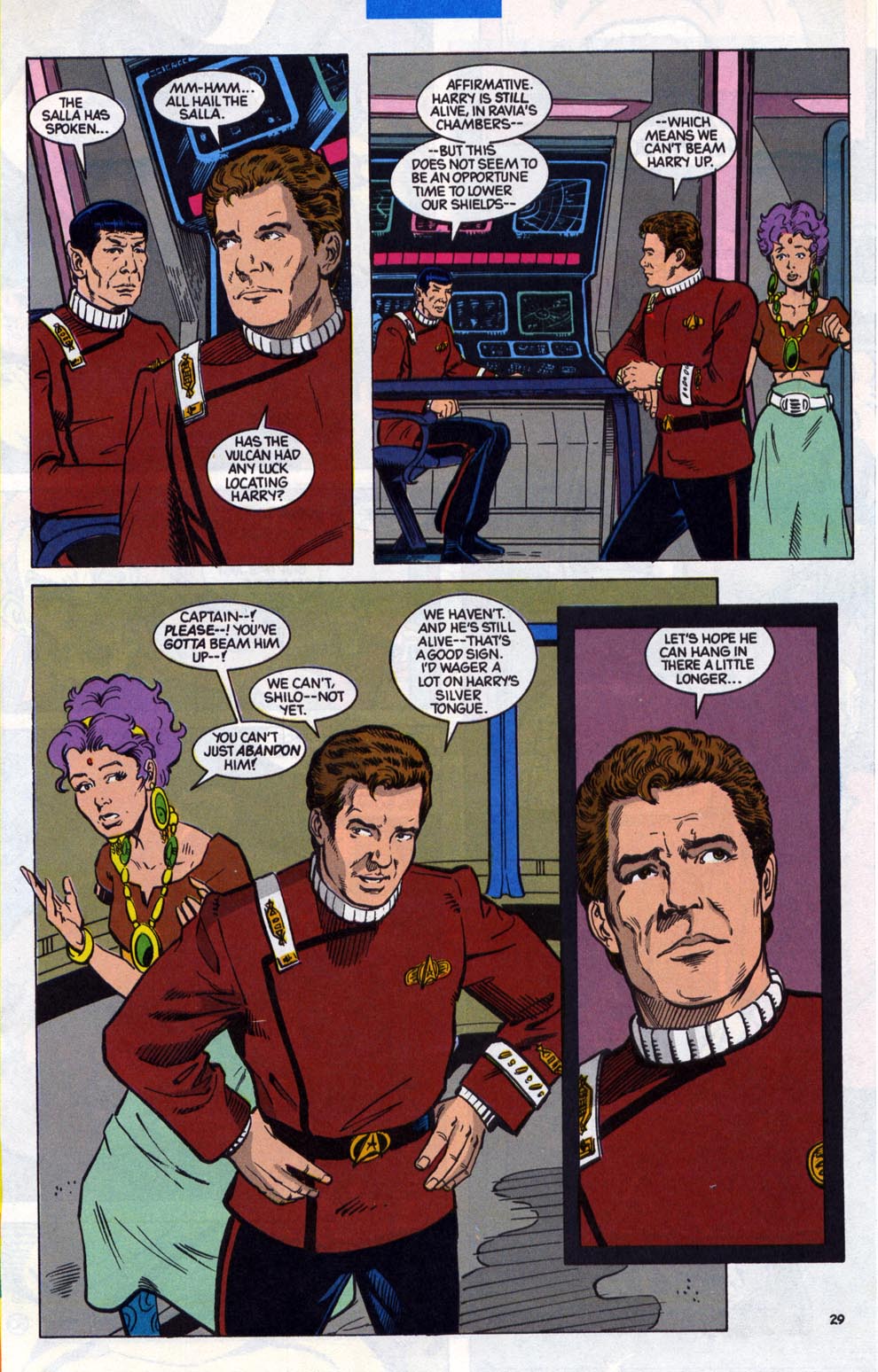 Read online Star Trek (1989) comic -  Issue #24 - 30