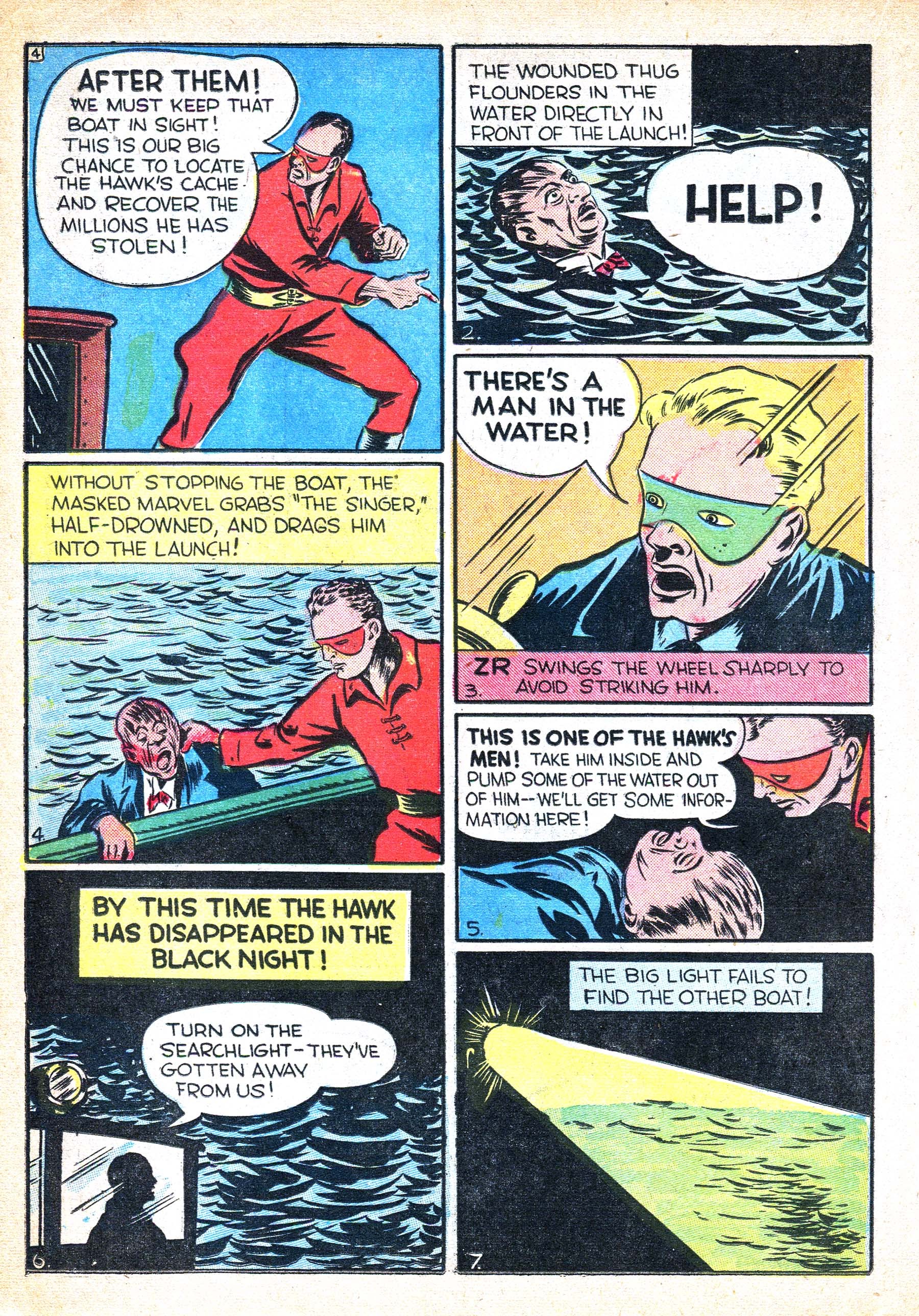 Read online Masked Marvel comic -  Issue #1 - 16