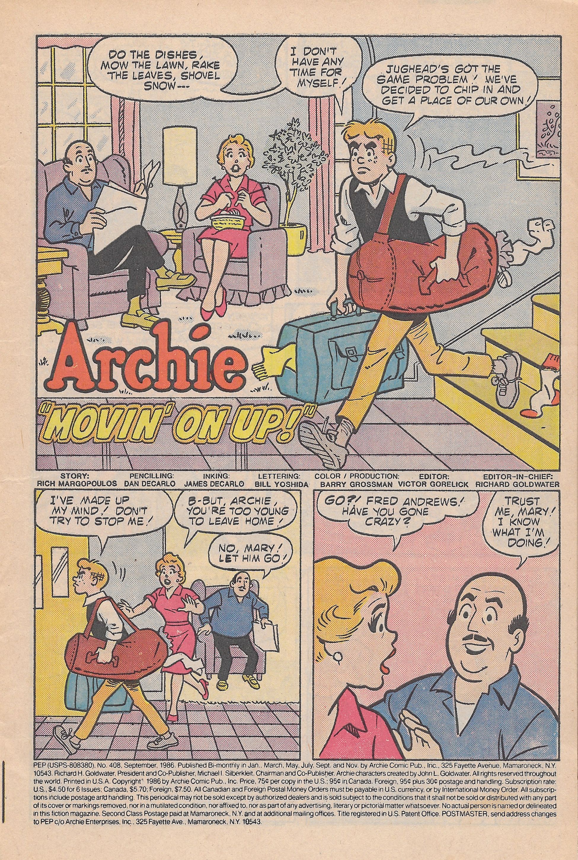 Read online Pep Comics comic -  Issue #408 - 3