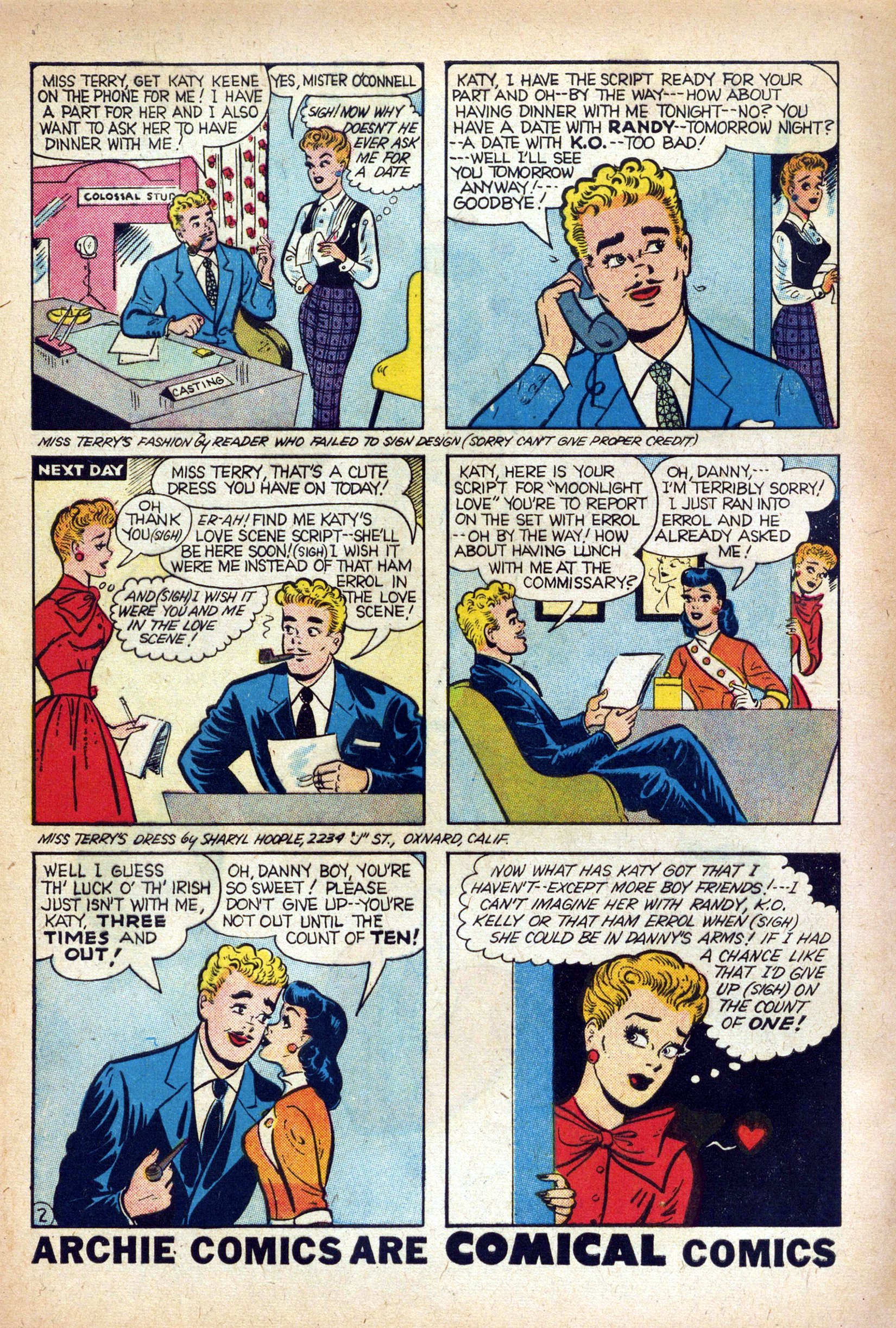 Read online Katy Keene (1949) comic -  Issue #41 - 4