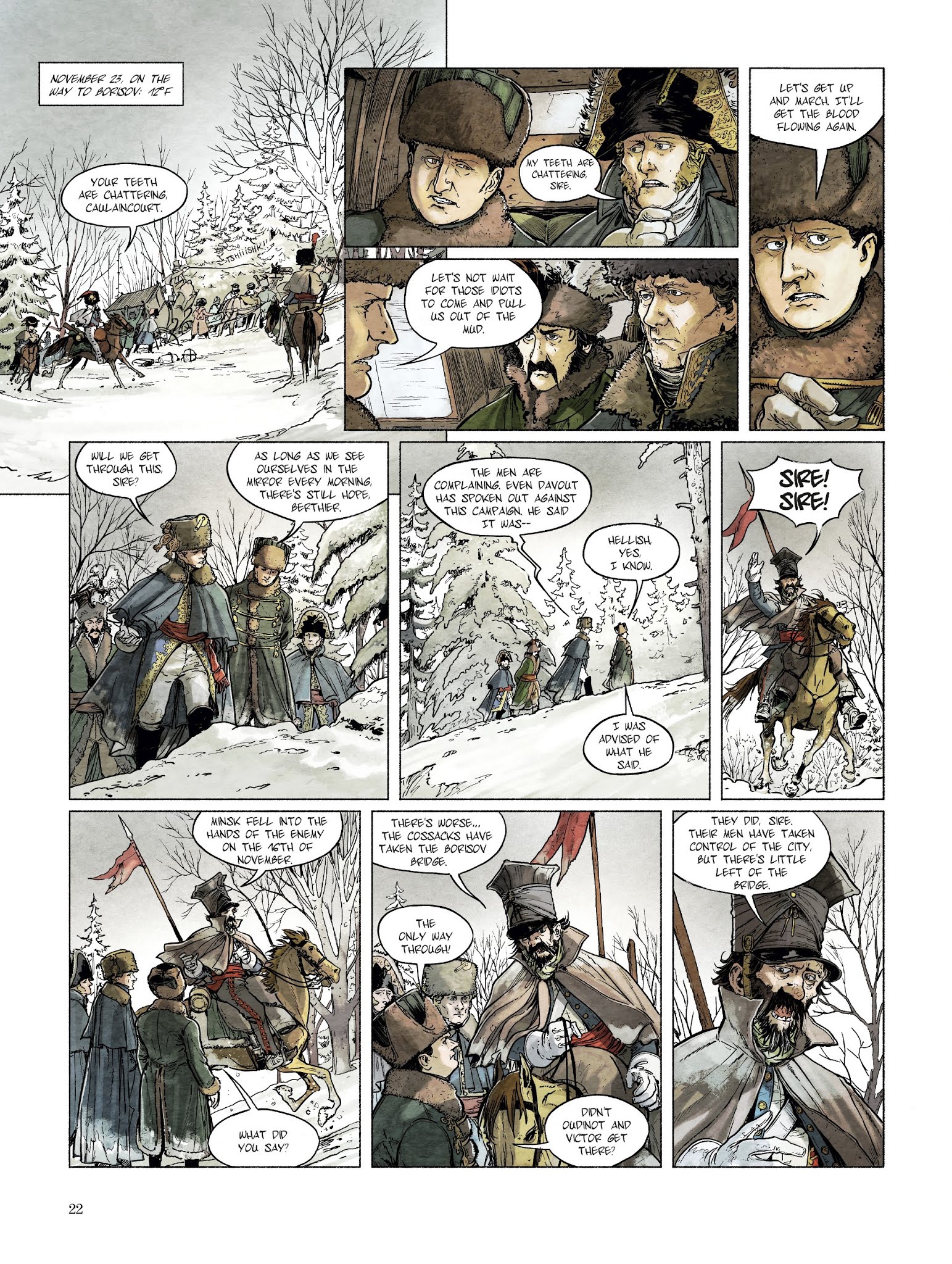 Read online Berezina comic -  Issue #3 - 24