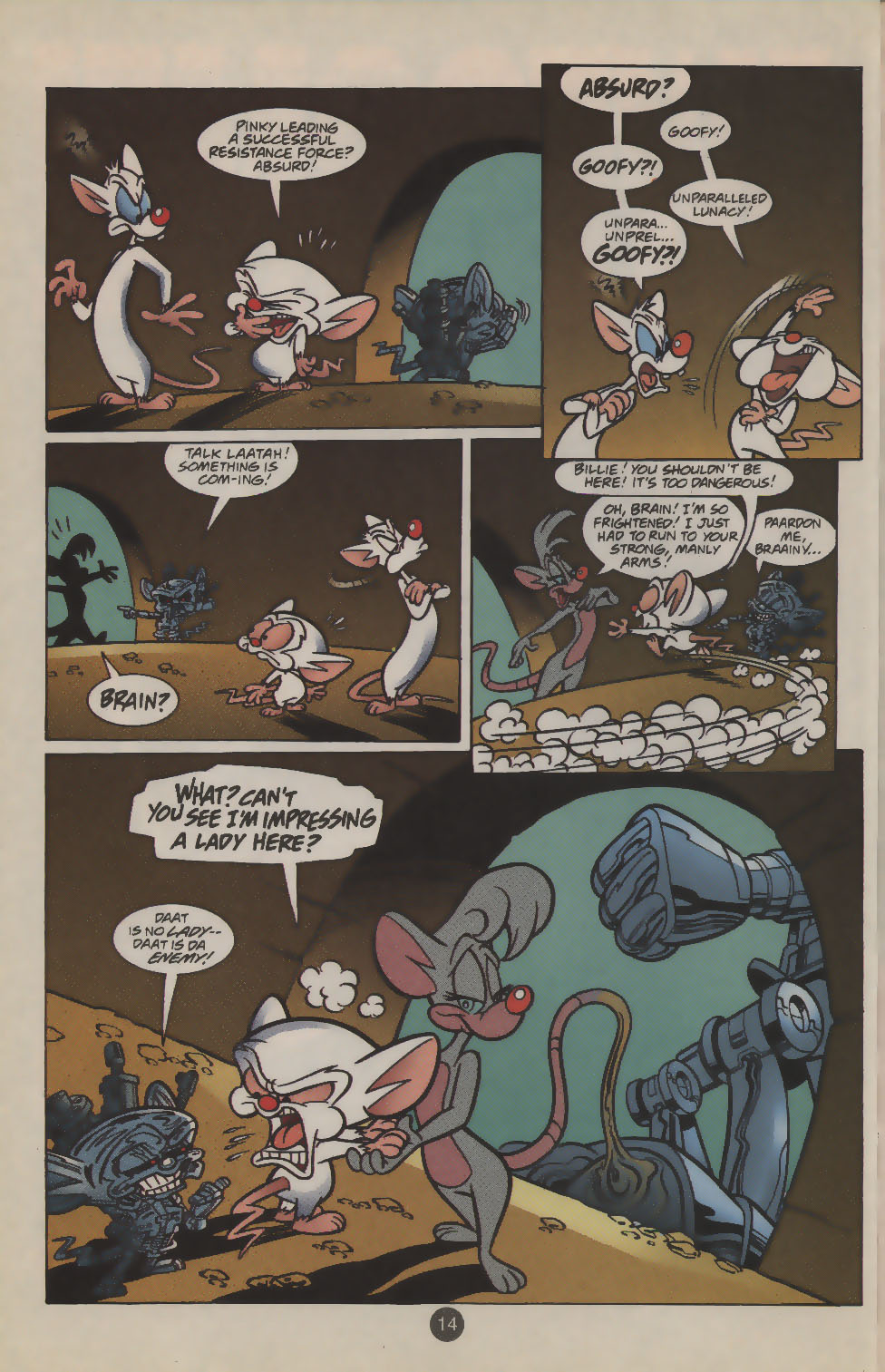 Read online Pinky and The Brain comic -  Issue #16 - 12