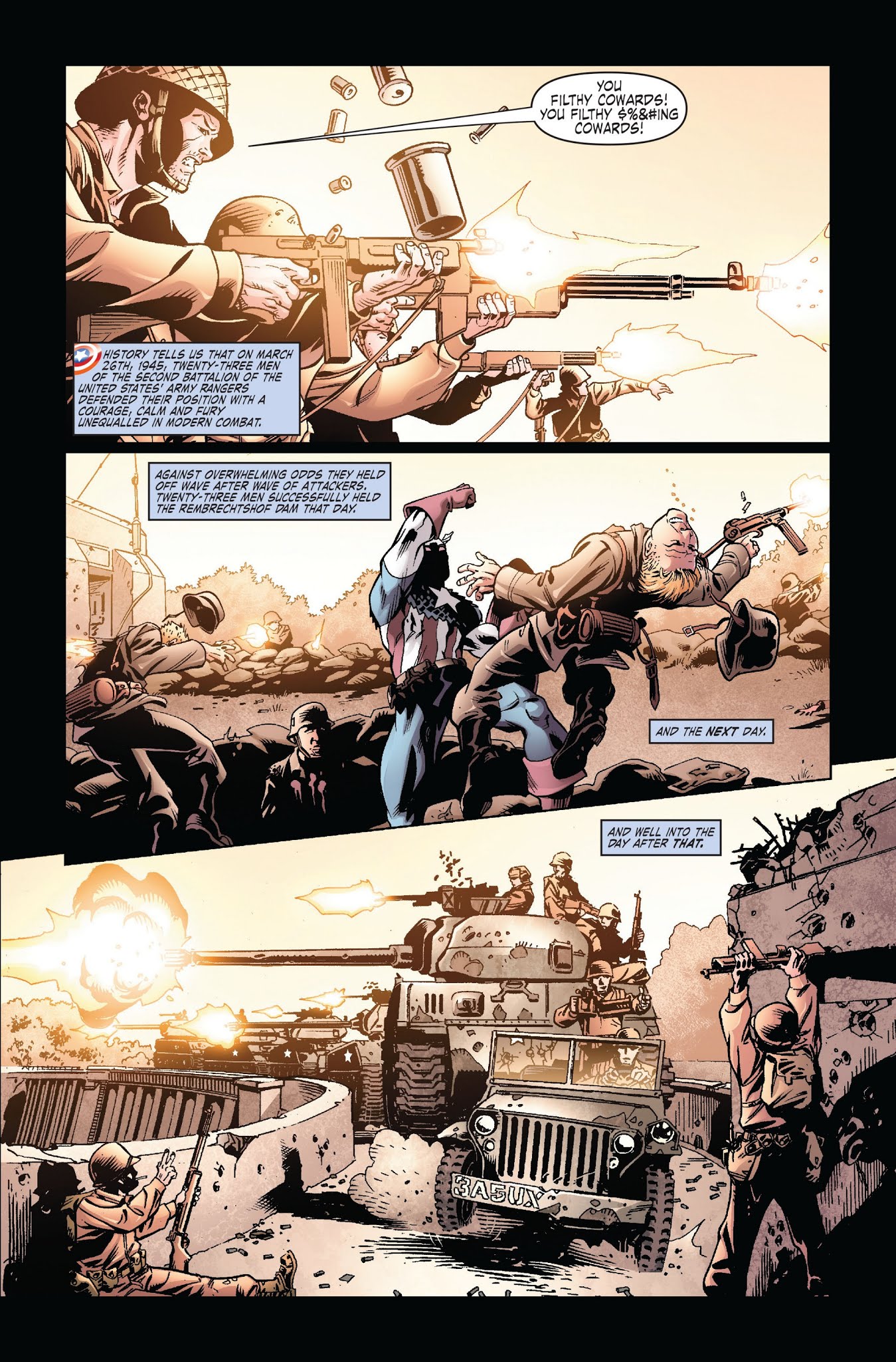 Read online Captain America Theater Of War: A Brother In Arms comic -  Issue # Full - 35