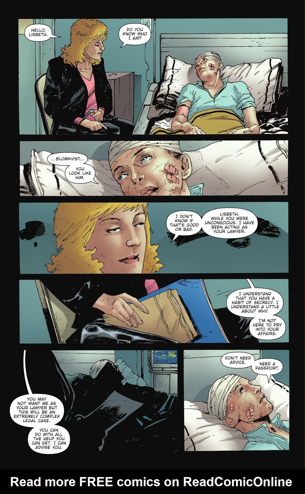 The Girl Who Kicked The Hornet's Nest (2015) issue TPB - Page 100