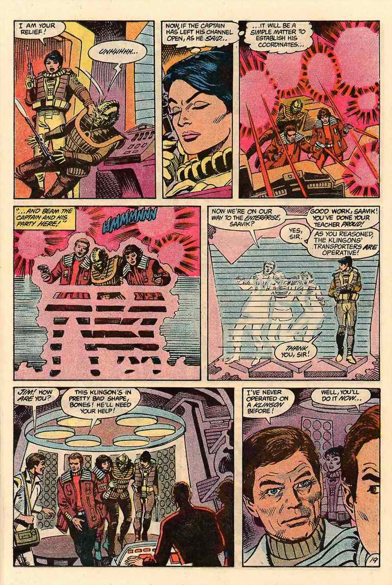 Read online Star Trek (1984) comic -  Issue #2 - 20